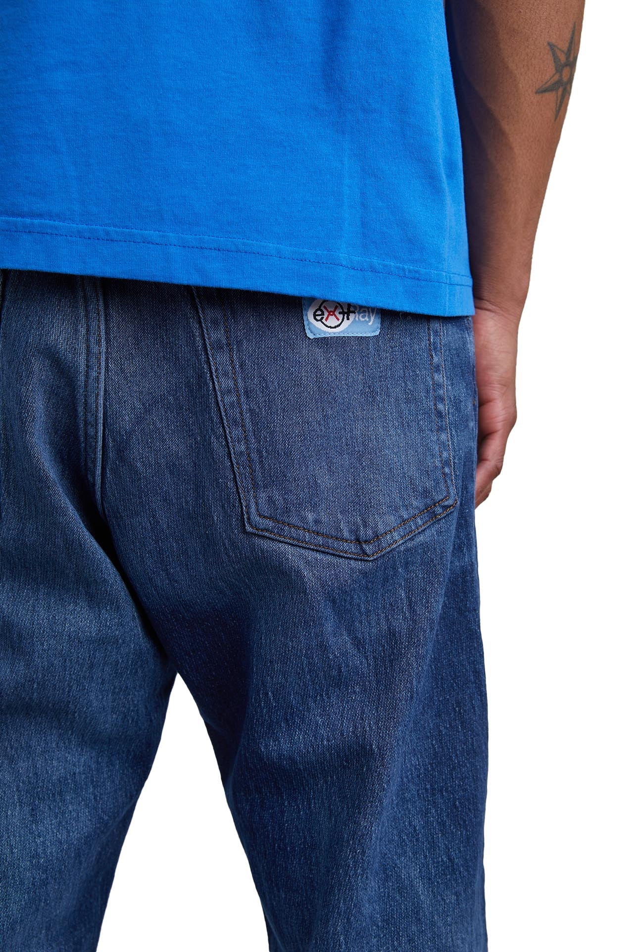 Heron Preston X-Ray Denim 'Wash Blue' - ROOTED