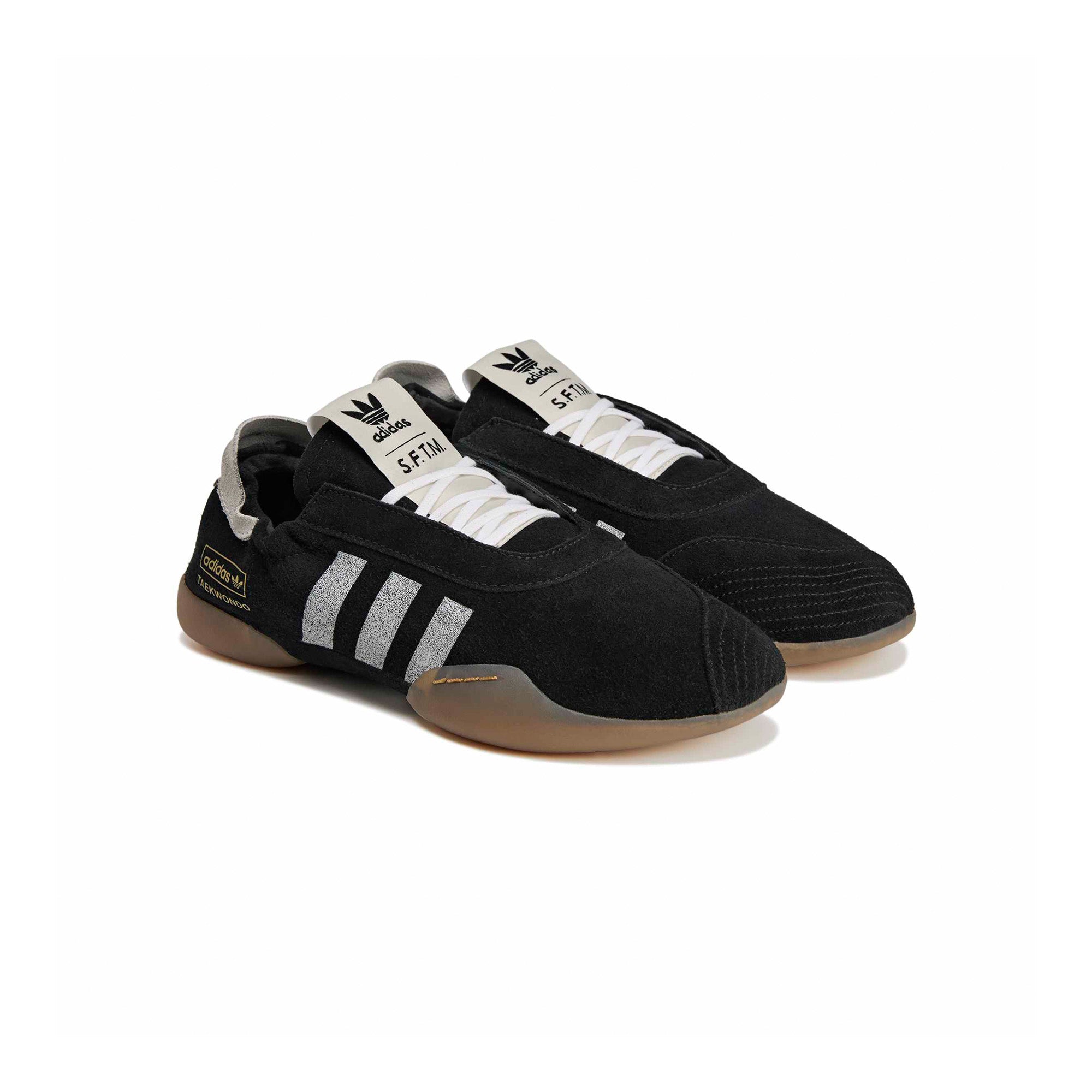 Womens adidas SFTM Taekwondo MEI 'Black' - ROOTED