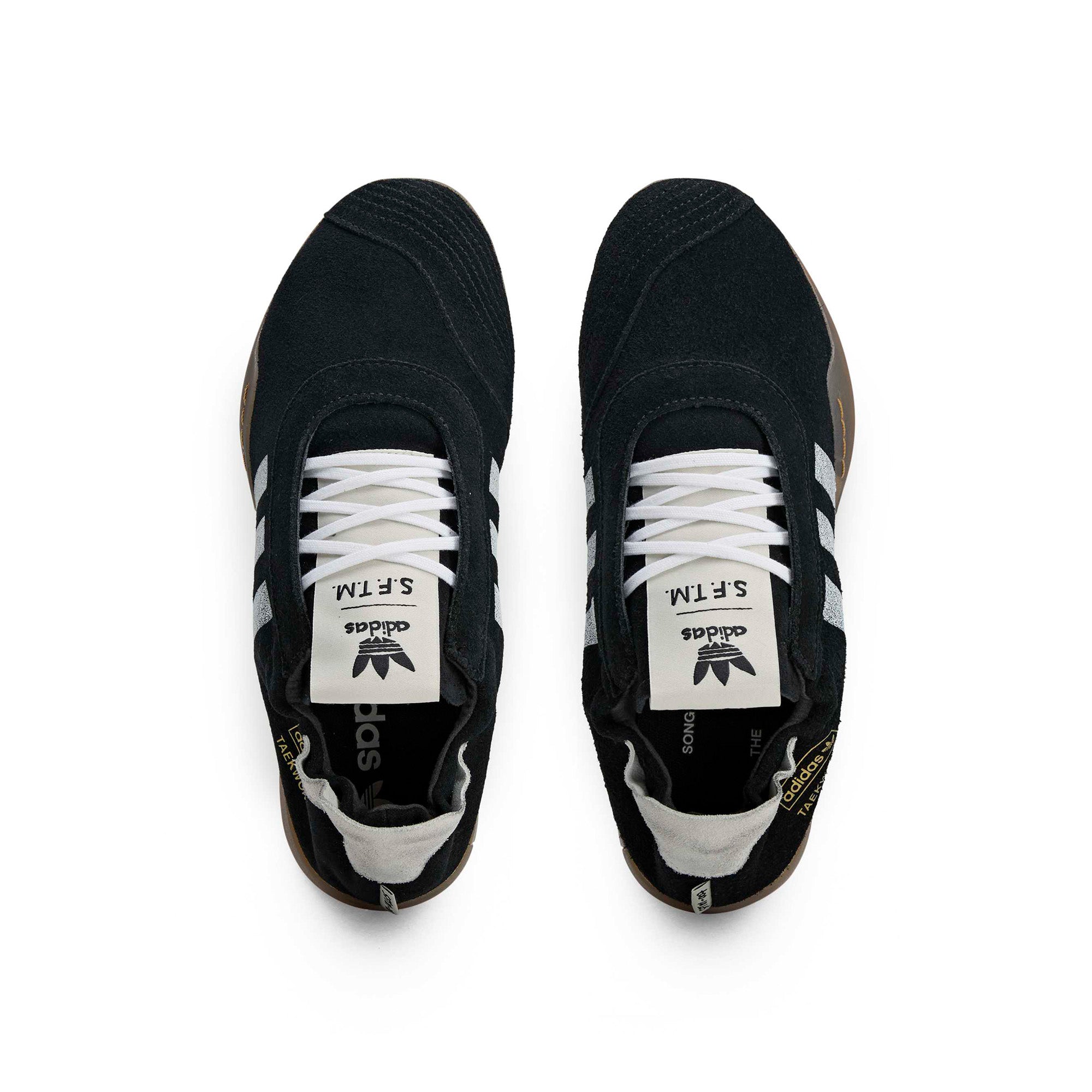 Womens adidas SFTM Taekwondo MEI 'Black' - ROOTED