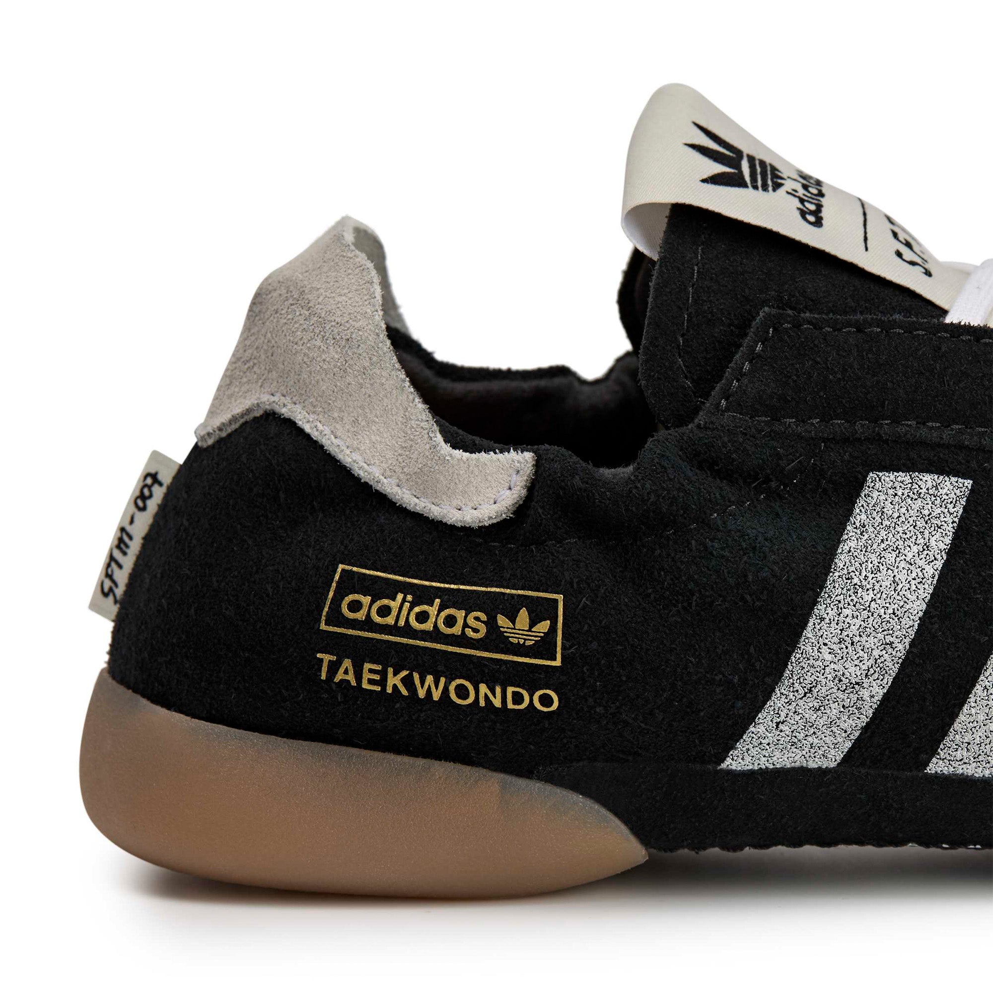 Womens adidas SFTM Taekwondo MEI 'Black' - ROOTED