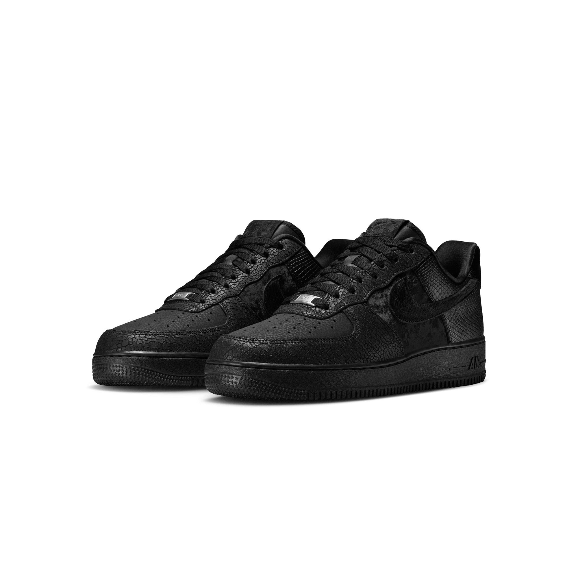 Nike Air Force 1 '07 LX 'Black/Black' - ROOTED