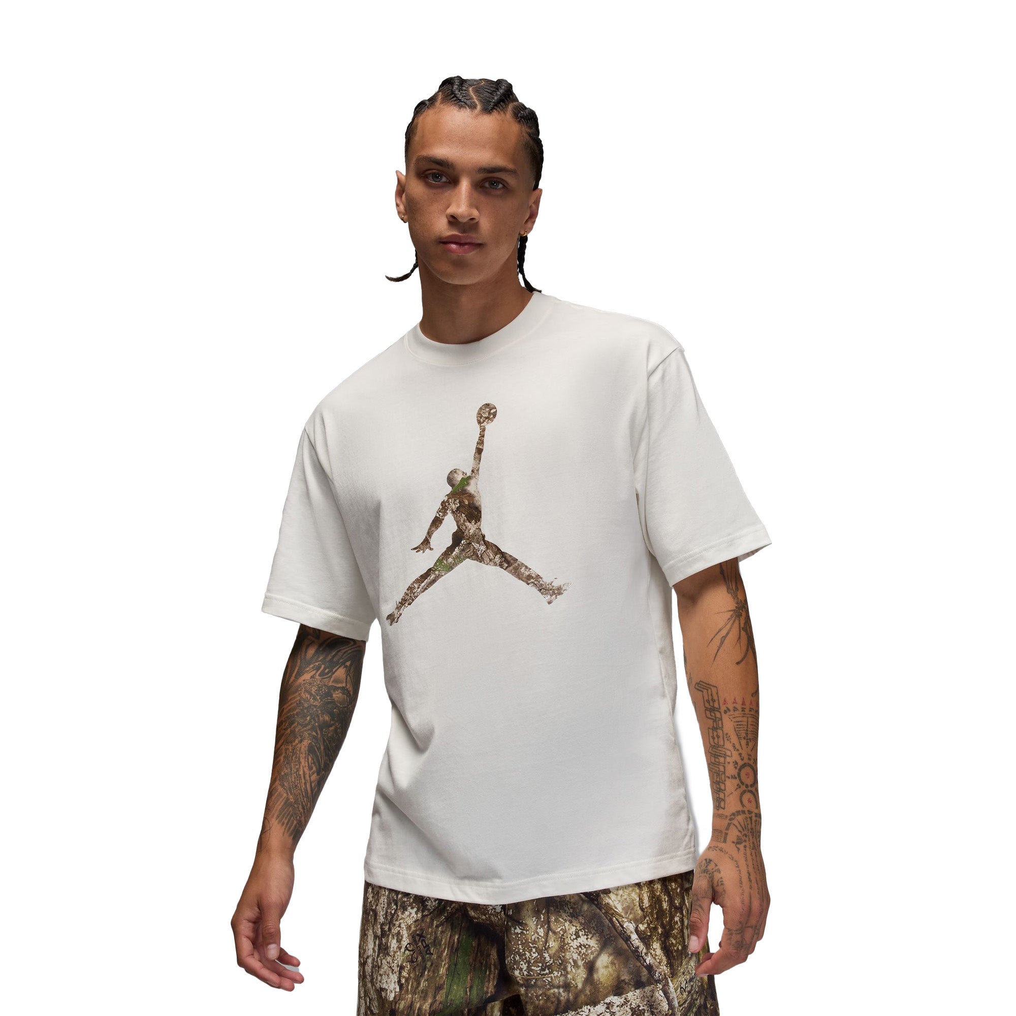 Jordan Brooklyn Realtree Jumpman Tee 'Sail'