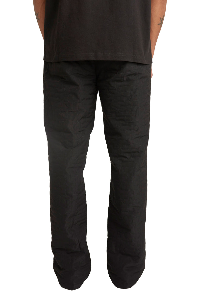 Honor The Gift Quilted Pants 'Black' - ROOTED
