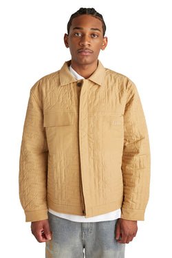 Honor The Gift Quilted Jacket 'Khaki' - ROOTED
