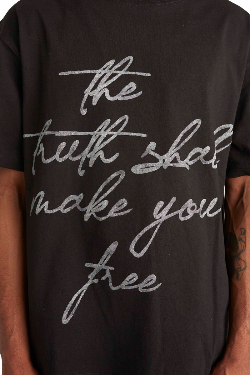 Honor The Gift Truth Tee 'Black' - ROOTED
