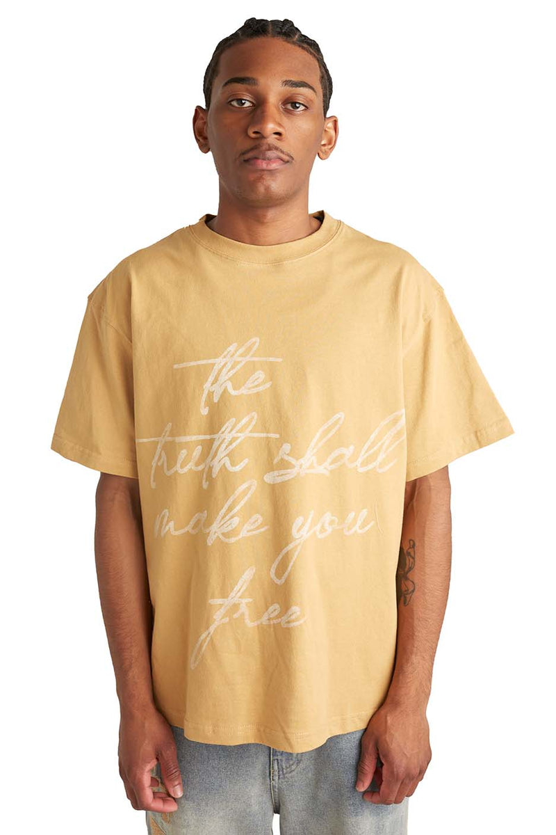 Honor The Gift Truth Tee 'Khaki' - ROOTED