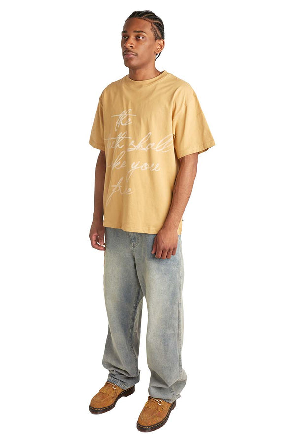 Honor The Gift Truth Tee 'Khaki' - ROOTED