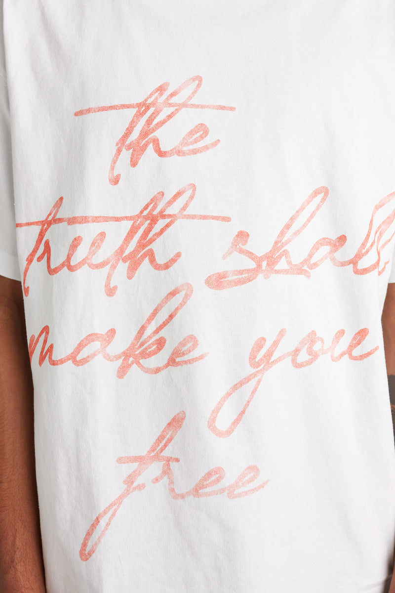 Honor The Gift Truth Tee 'White' - ROOTED