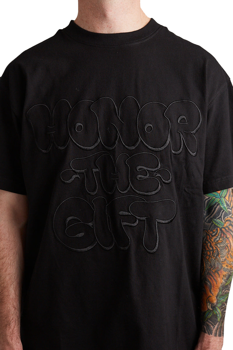 Honor The Gift Amp'd Up Tee 'Black' - ROOTED