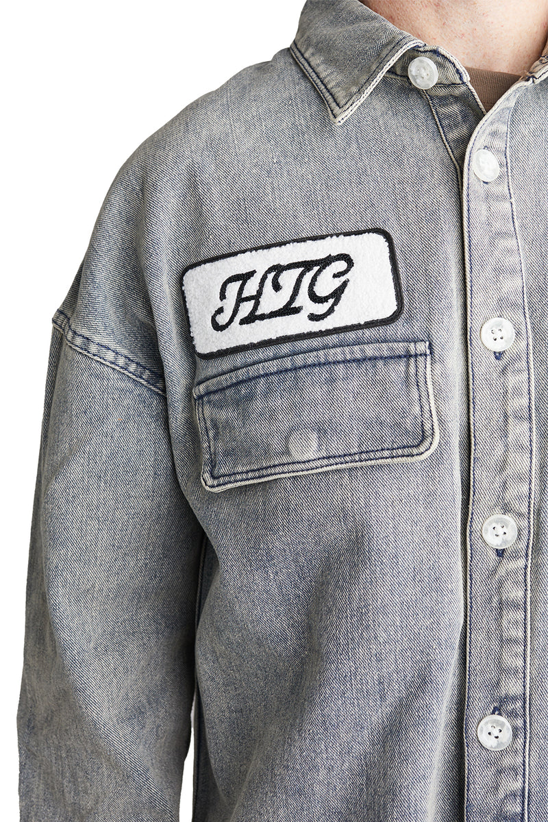 Honor The Gift Workshirt 'Indigo' - ROOTED