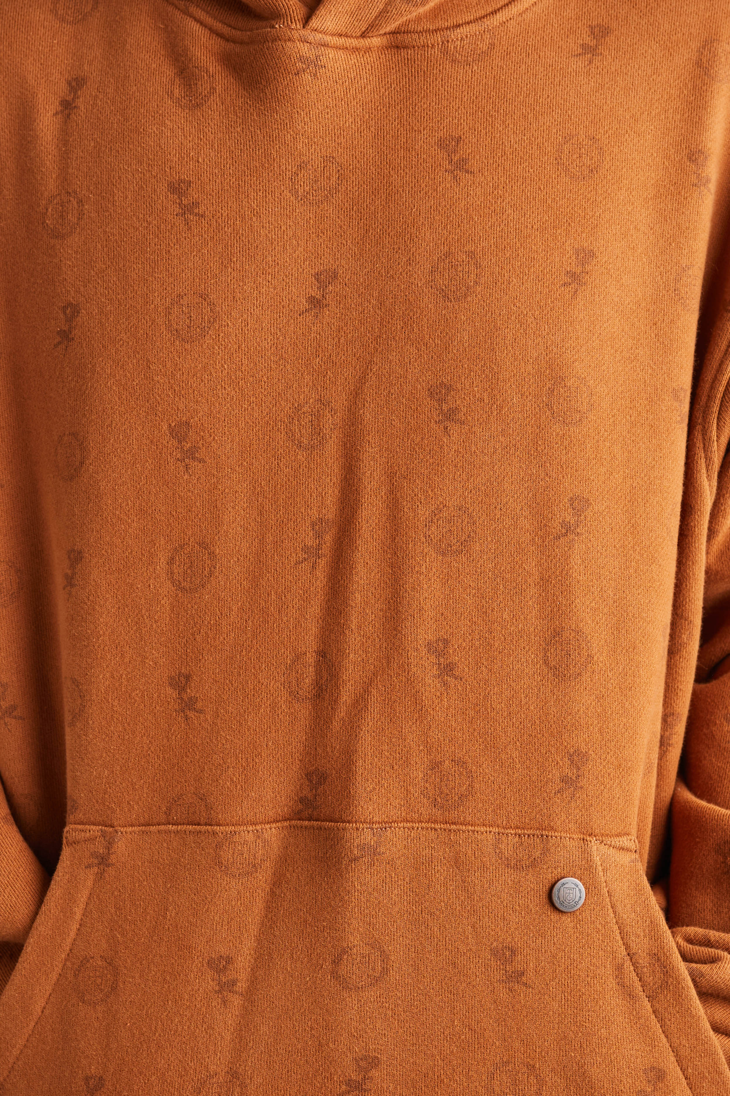 Honor The Gift Raw Edge Hoodie 'Copper' - ROOTED