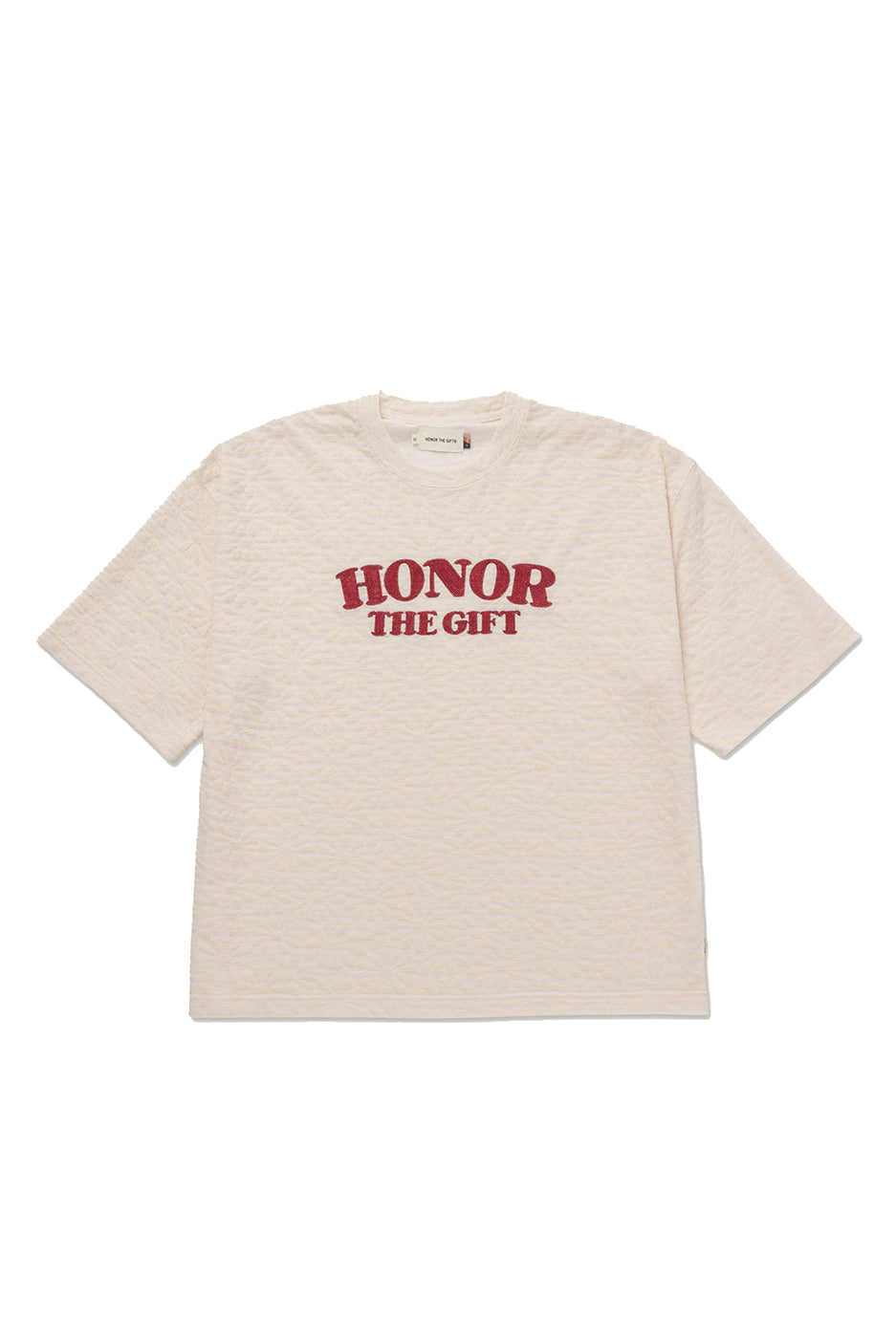 Honor The Gift Stripe Box Tee 'Bone'