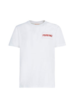 Marni Logo Tee 'White'