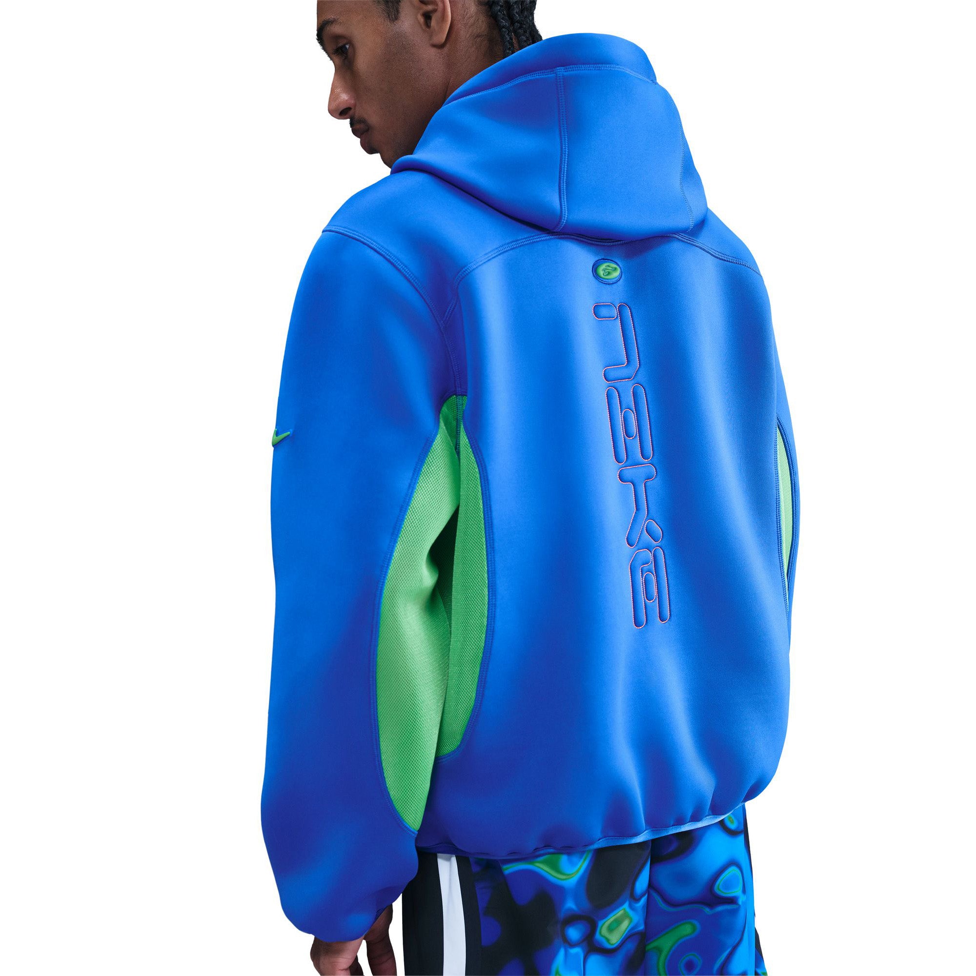 Nike Project F.R.O.G. GFX Hoodie 'Hyper Royal/Green Shock' - ROOTED