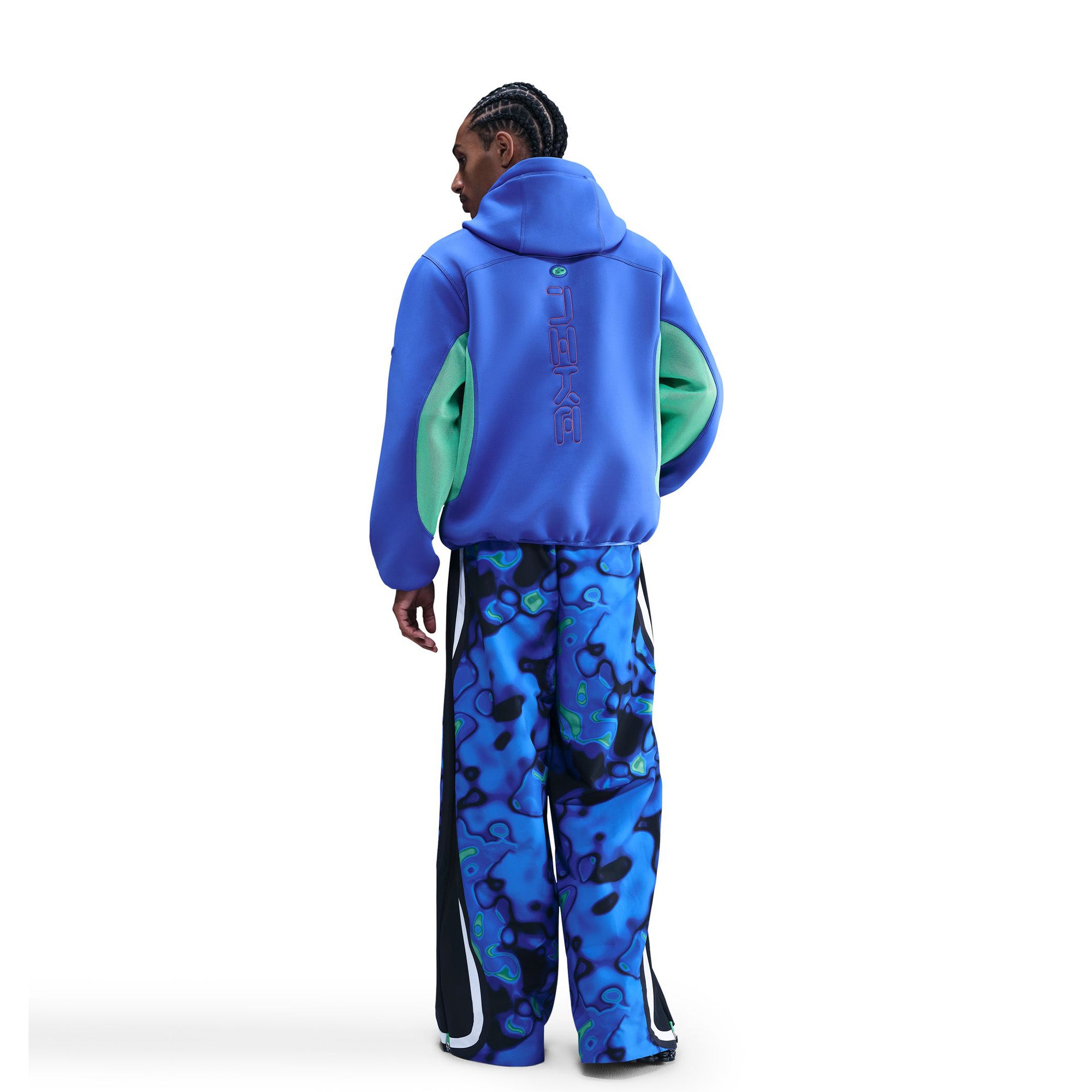 Nike Project F.R.O.G. GFX Hoodie 'Hyper Royal/Green Shock' - ROOTED