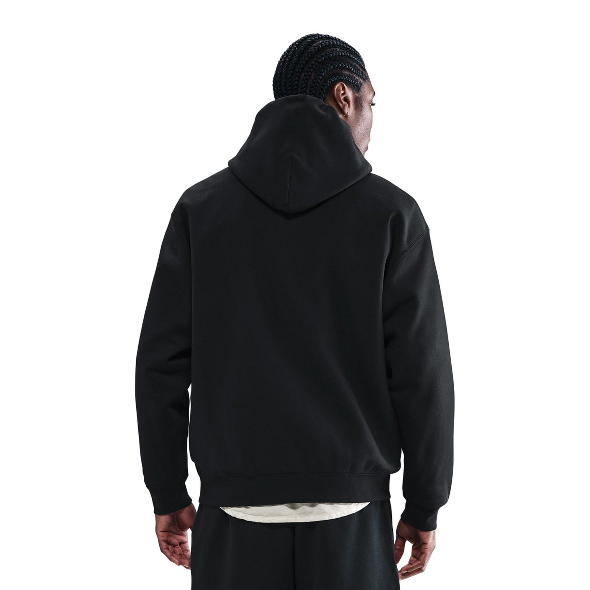 Nike Life Fleece Hoodie 'Black/Black'