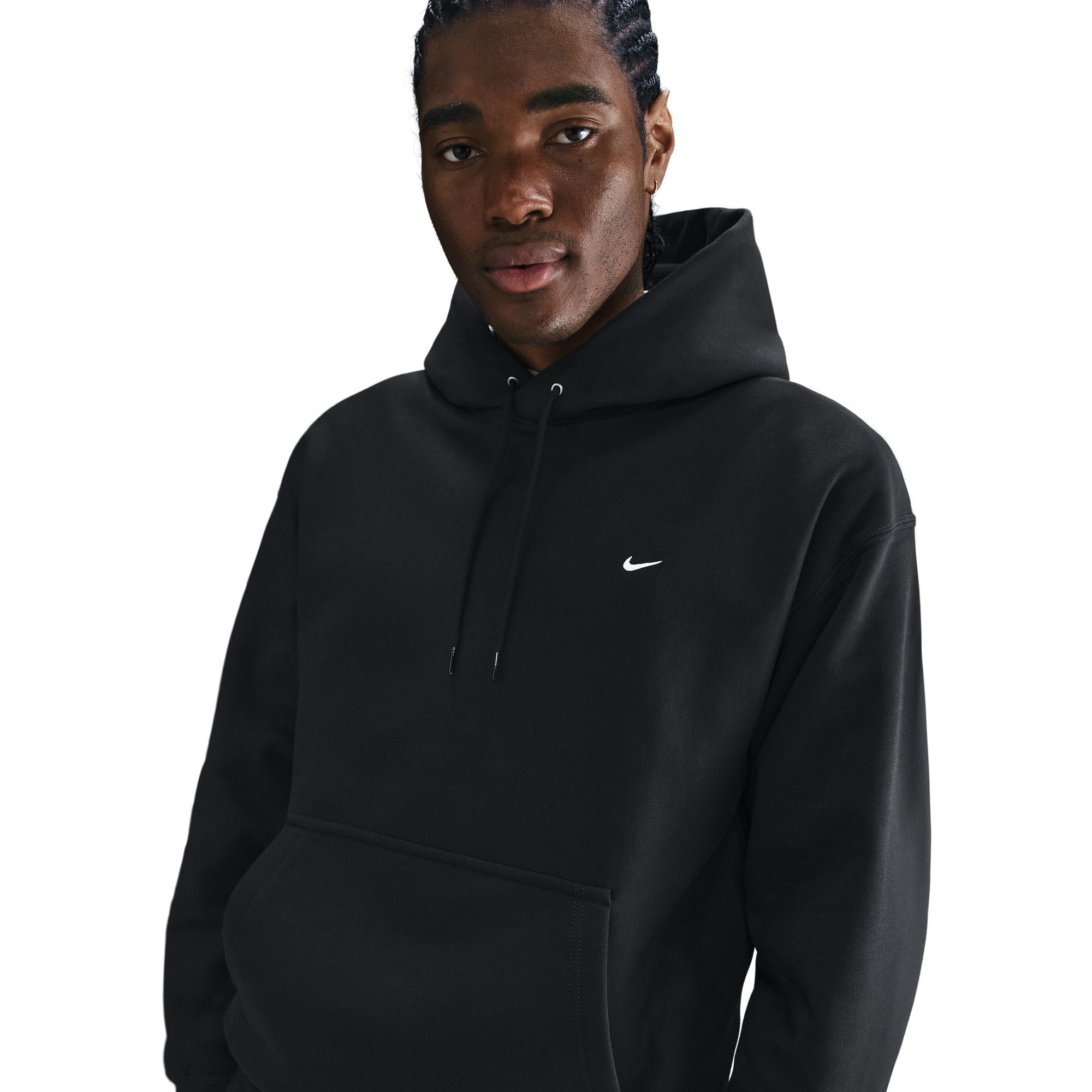Nike Life Fleece Hoodie 'Black/Black'