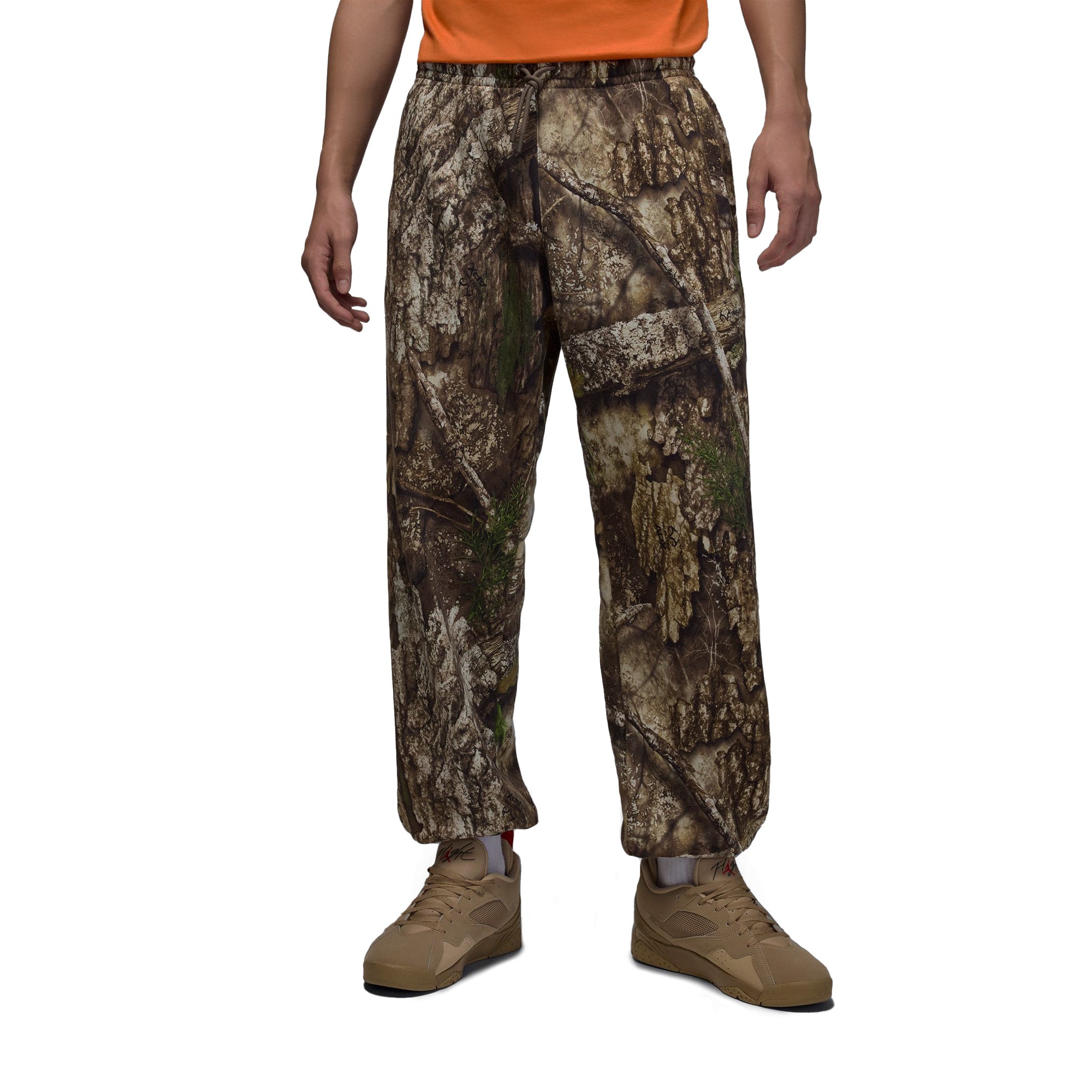 Jordan Brooklyn Realtree Fleece Pants 'Medium Olive'