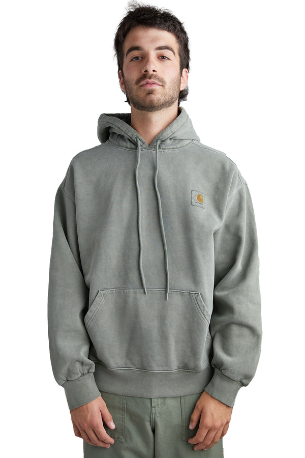 Carhartt WIP Hooded Vista Sweatshirt 'Smoke Green' - ROOTED