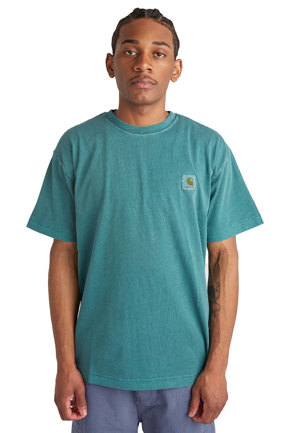 Carhartt WIP Mens Nelson Tee 'Botanic' - ROOTED