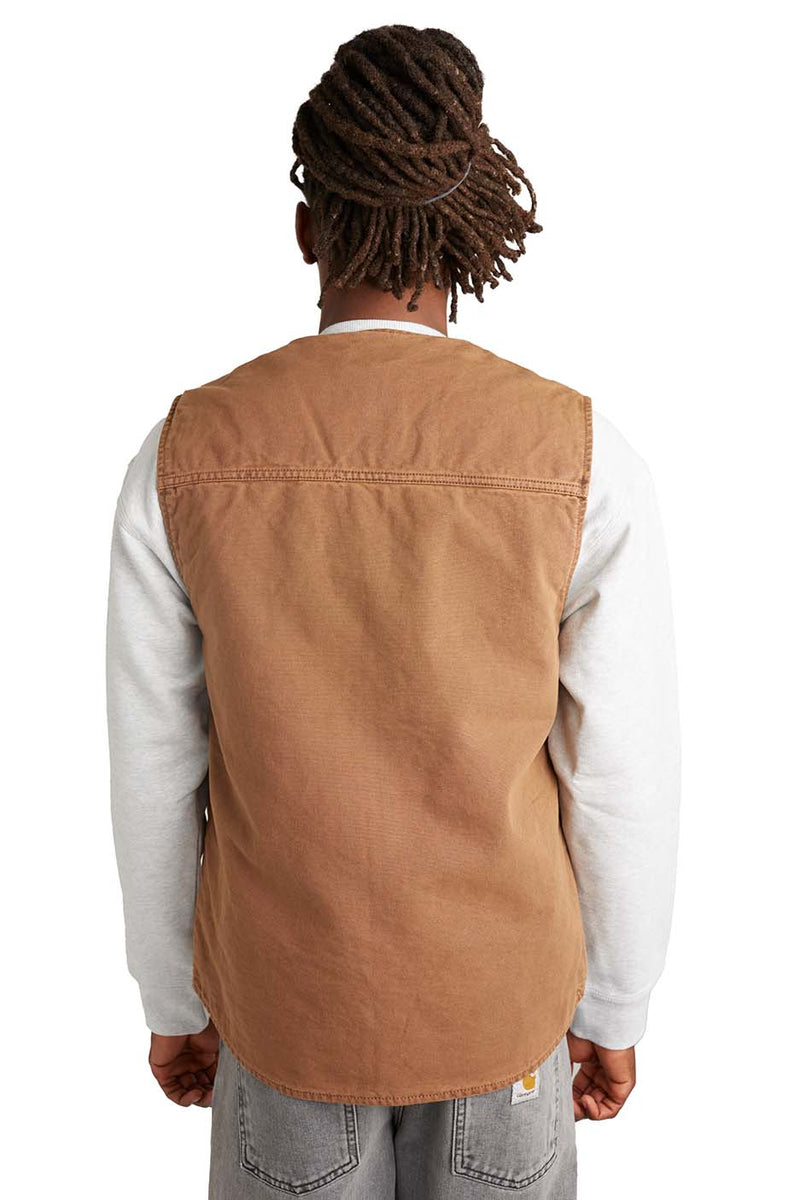 Carhartt WIP Arbor Vest 'Tamarind' | ROOTED