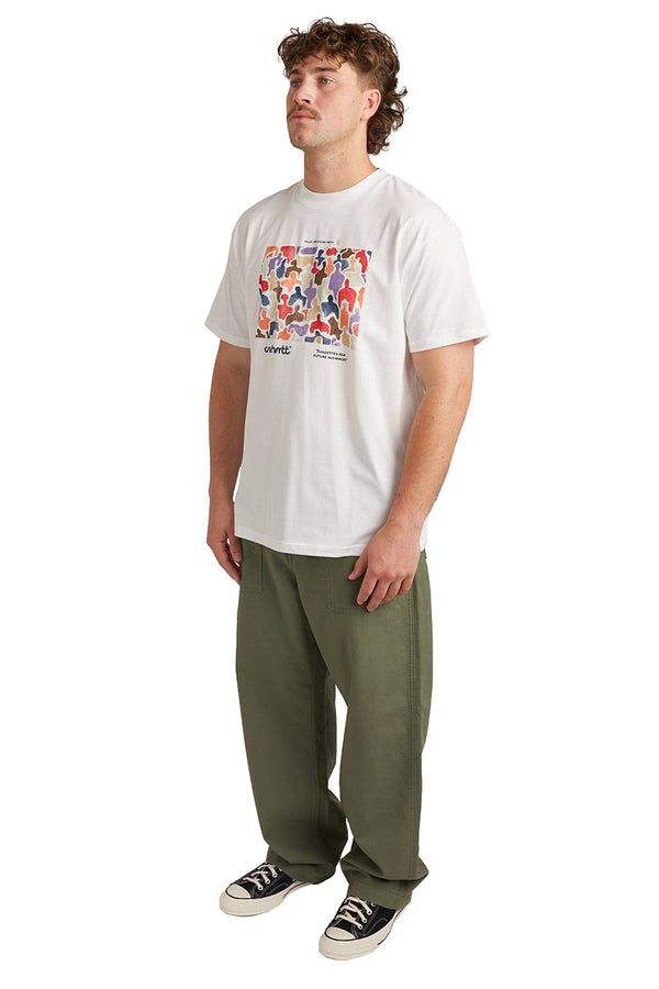 Carhartt WIP Mens Unity Tee 'White' - ROOTED