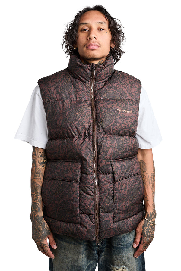 Carhartt WIP Springfield Vest 'Paisley Print' - ROOTED