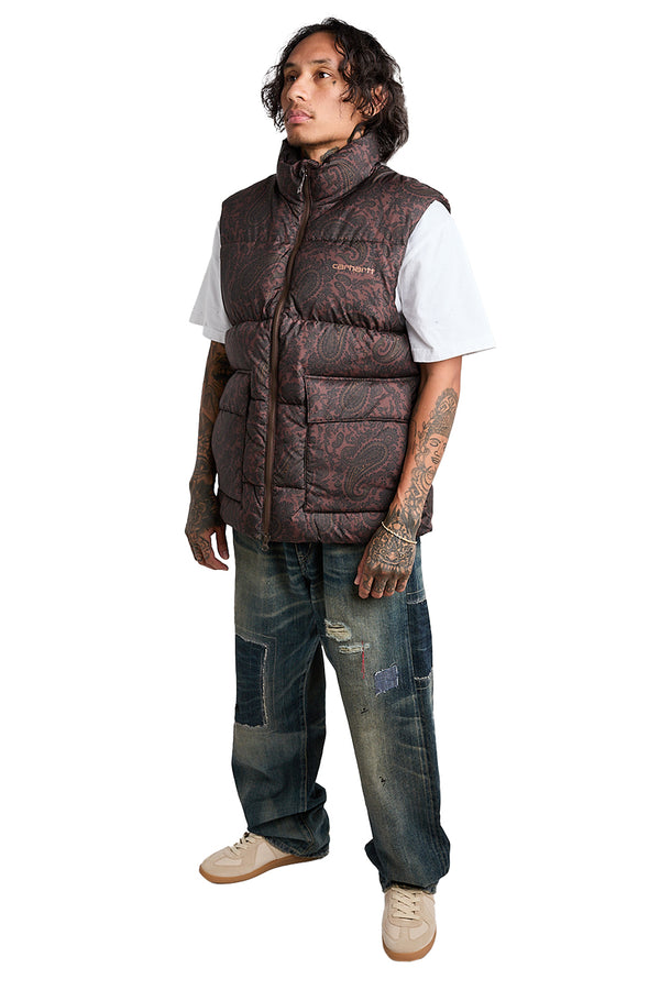 Carhartt WIP Springfield Vest 'Paisley Print' - ROOTED