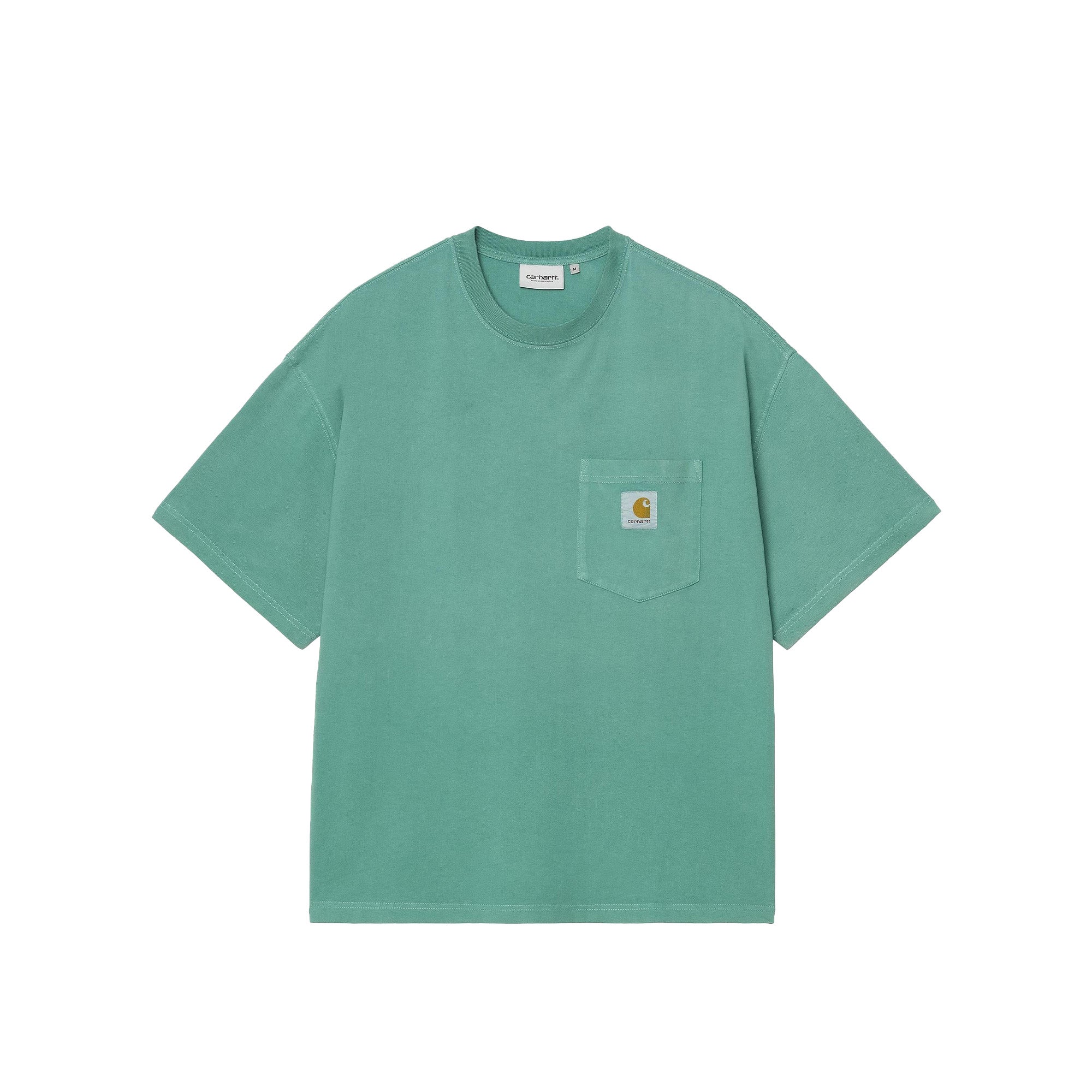 Carhartt WIP Chalk Wash Hudson Pocket Tee 'Saguaro' - ROOTED