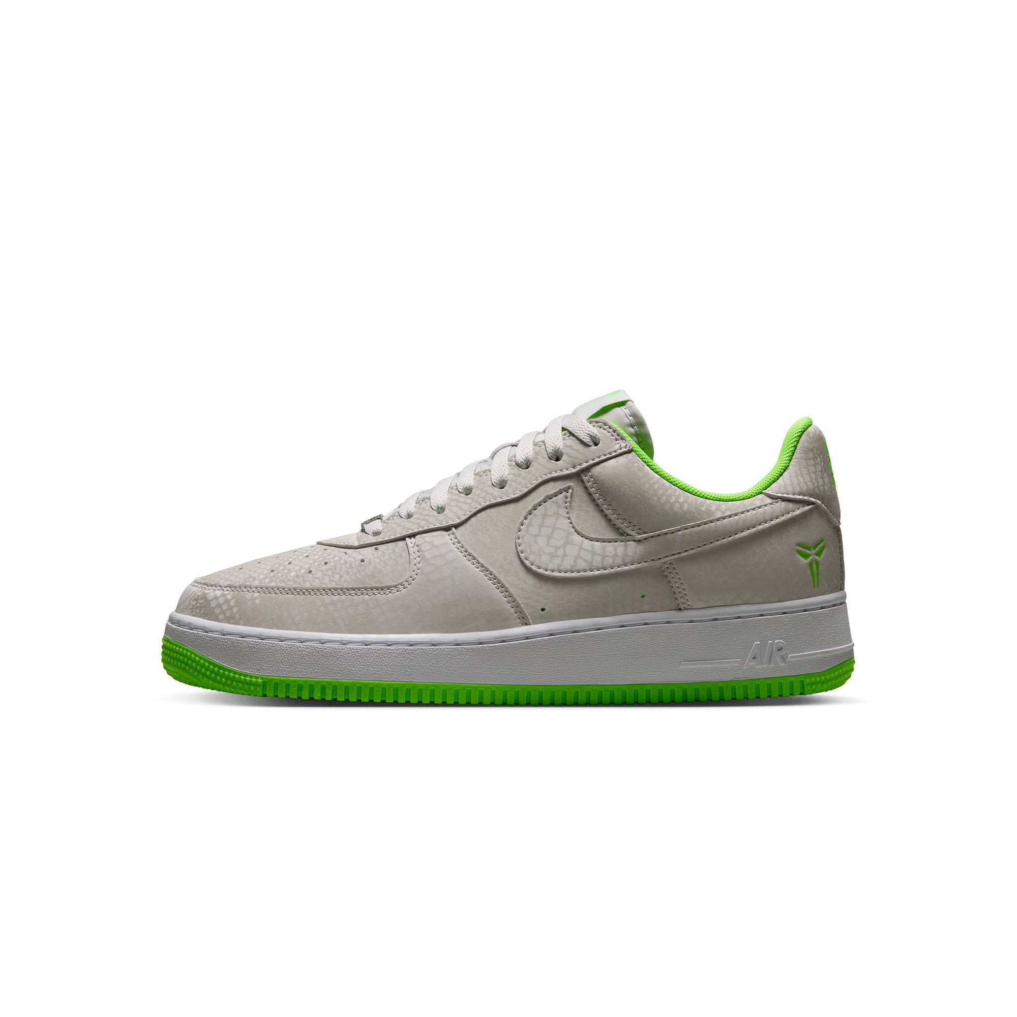 Nike Kobe Air Force 1 Low 'Vast Grey/Electric Green' - ROOTED