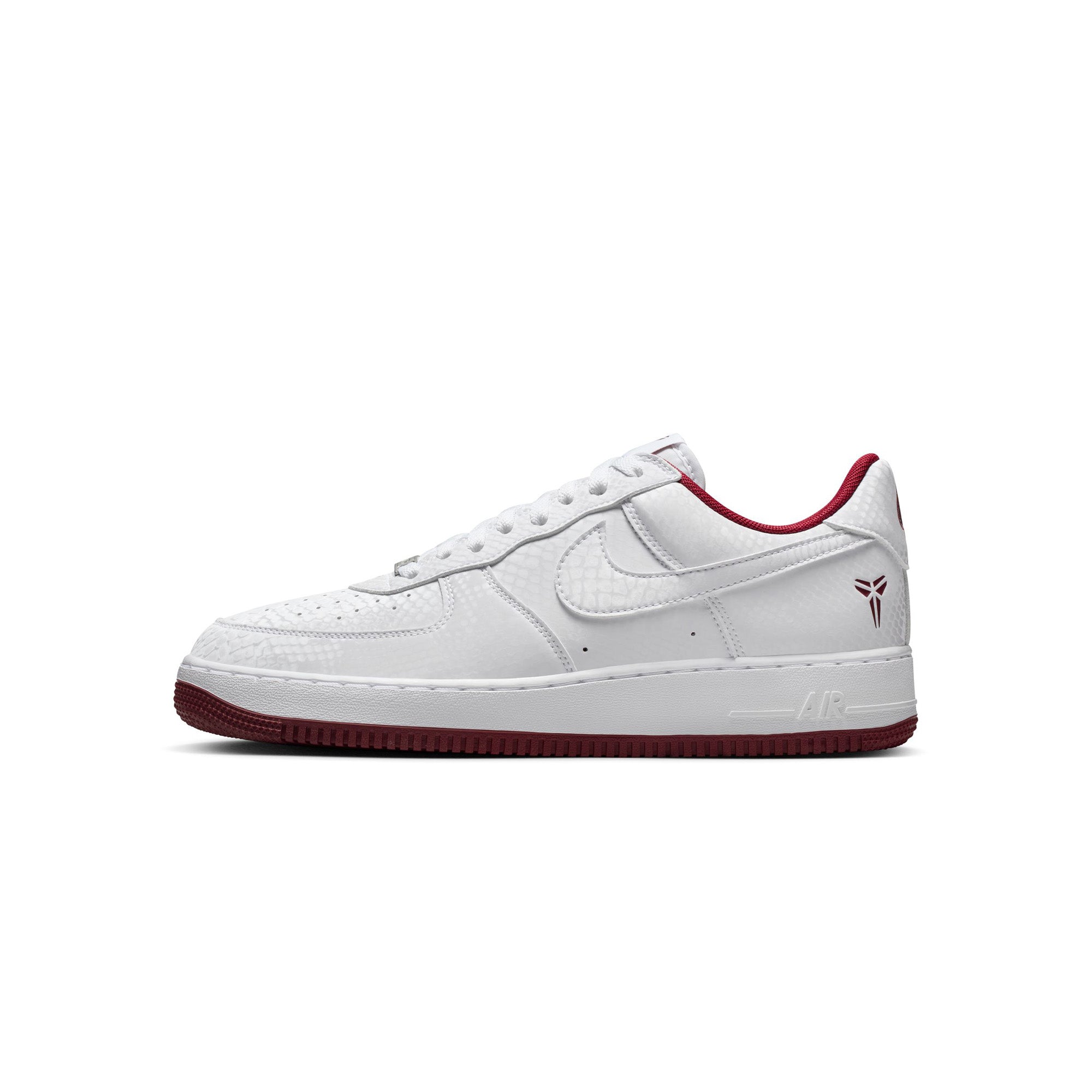 Nike Kobe Air Force 1 'White/Team Red' - ROOTED