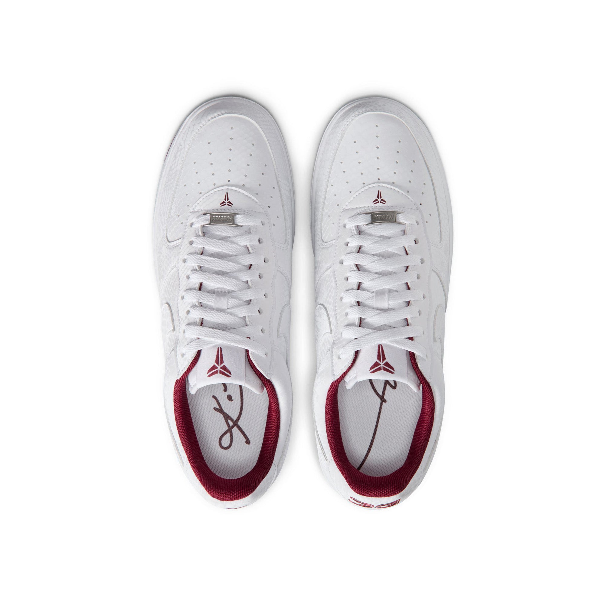 Nike Kobe Air Force 1 'White/Team Red' - ROOTED