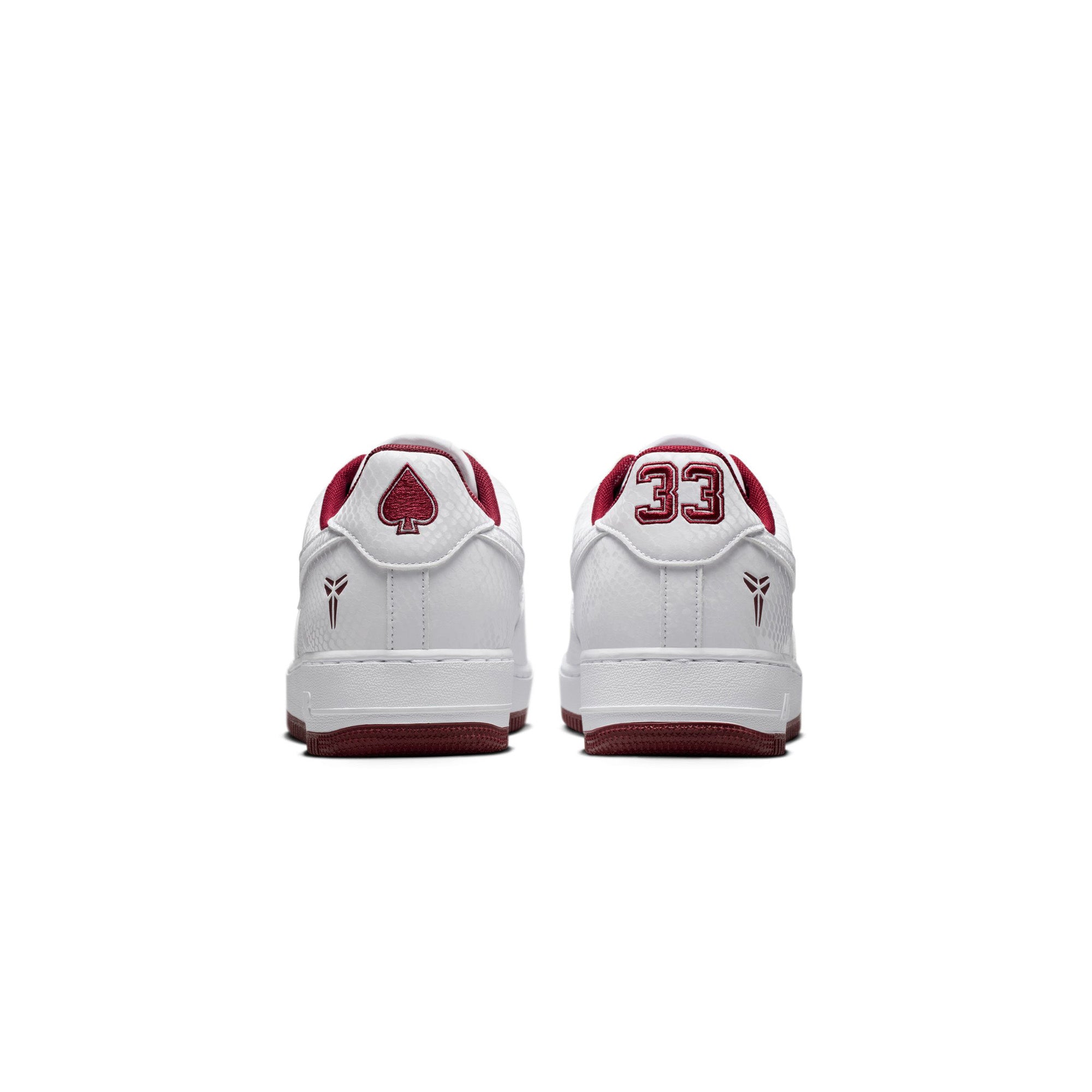 Nike Kobe Air Force 1 'White/Team Red' - ROOTED
