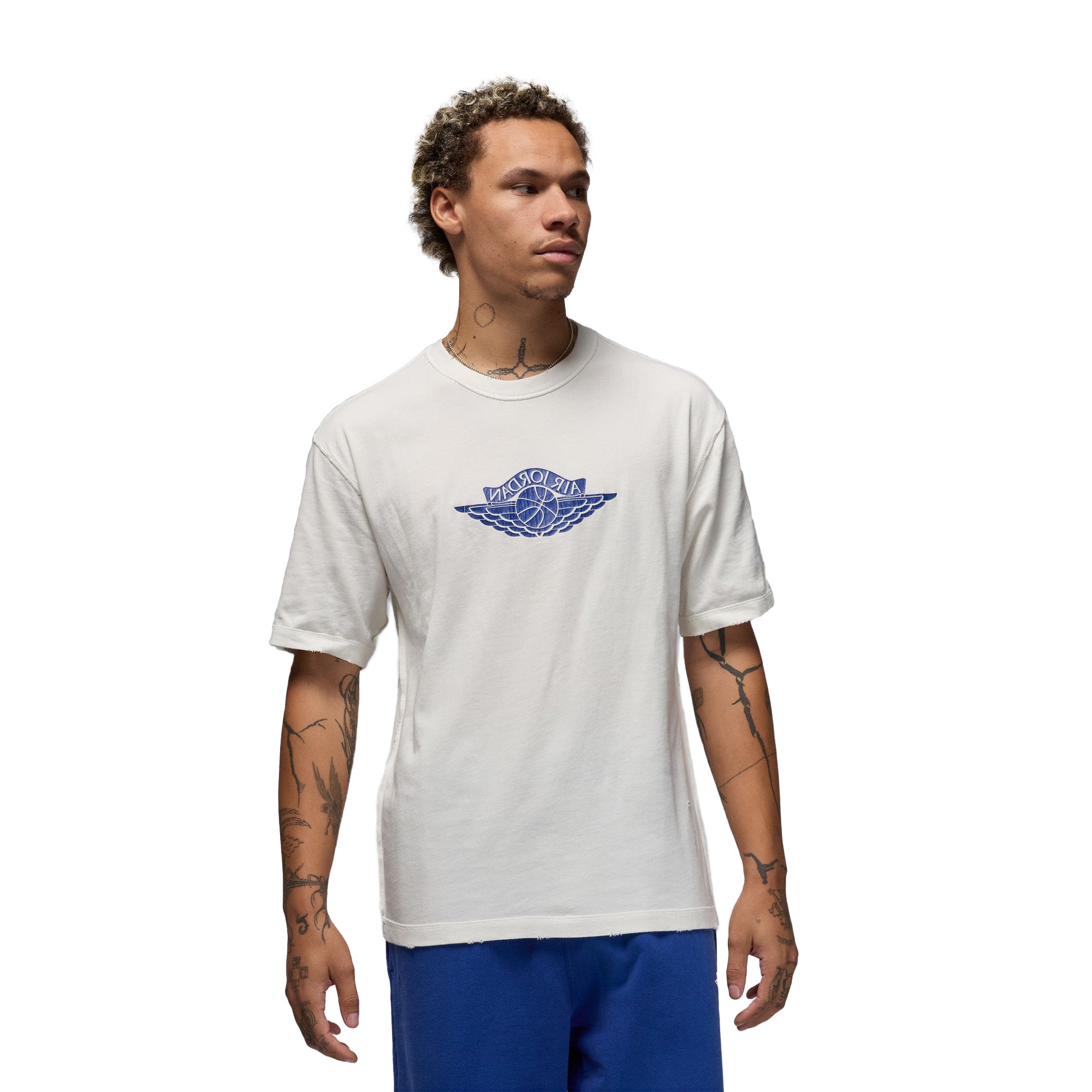 Jordan Rare Air Tee 'Sail/Deep Royal'