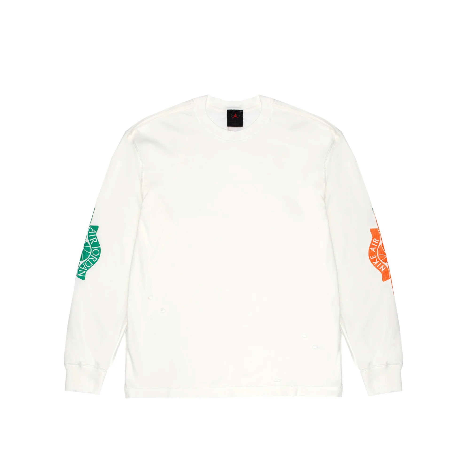 Jordan Rare Air LS Tee 'Sail/Brilliant Orange' - ROOTED
