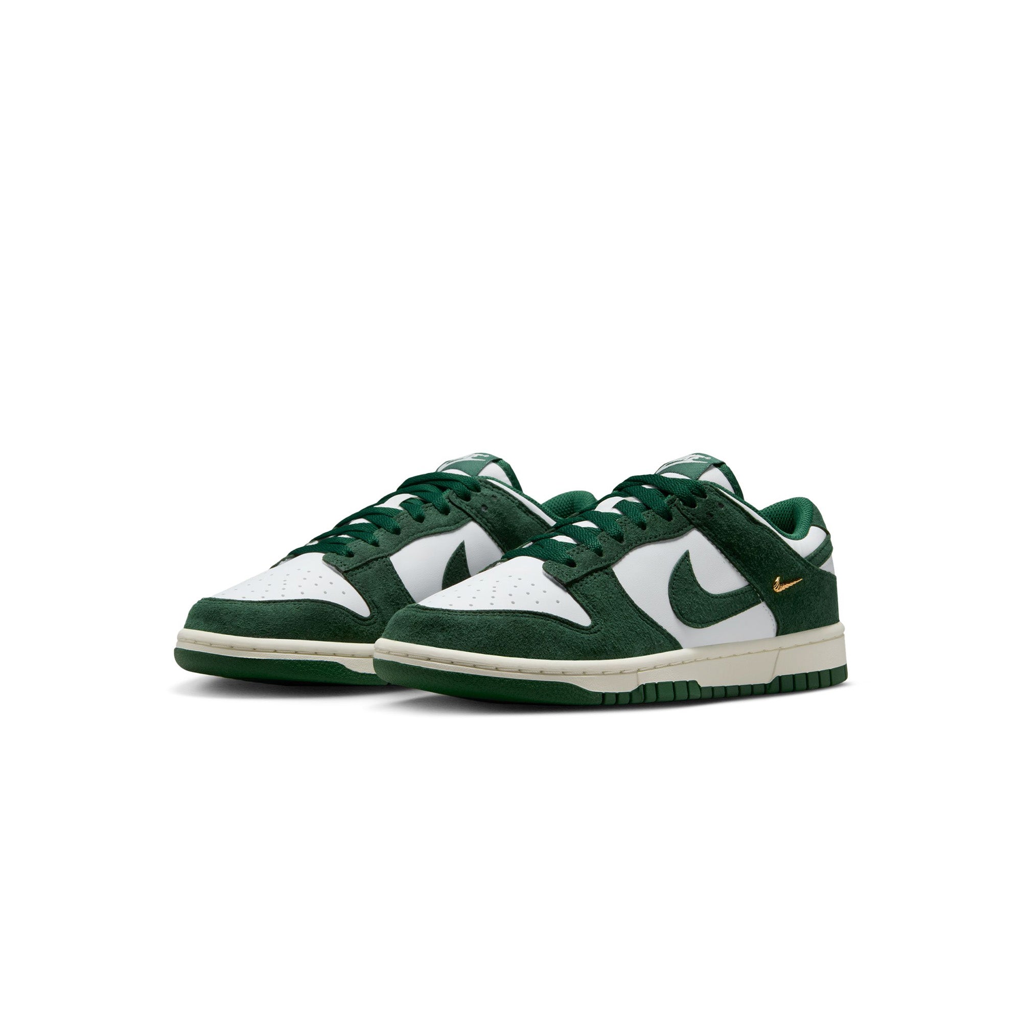 国内配送 NIKE W DUNK LOW SUMMIT WHITE/GORGE GREEN Womens Nike Dunk Low 'Summit White/Gorge Green'