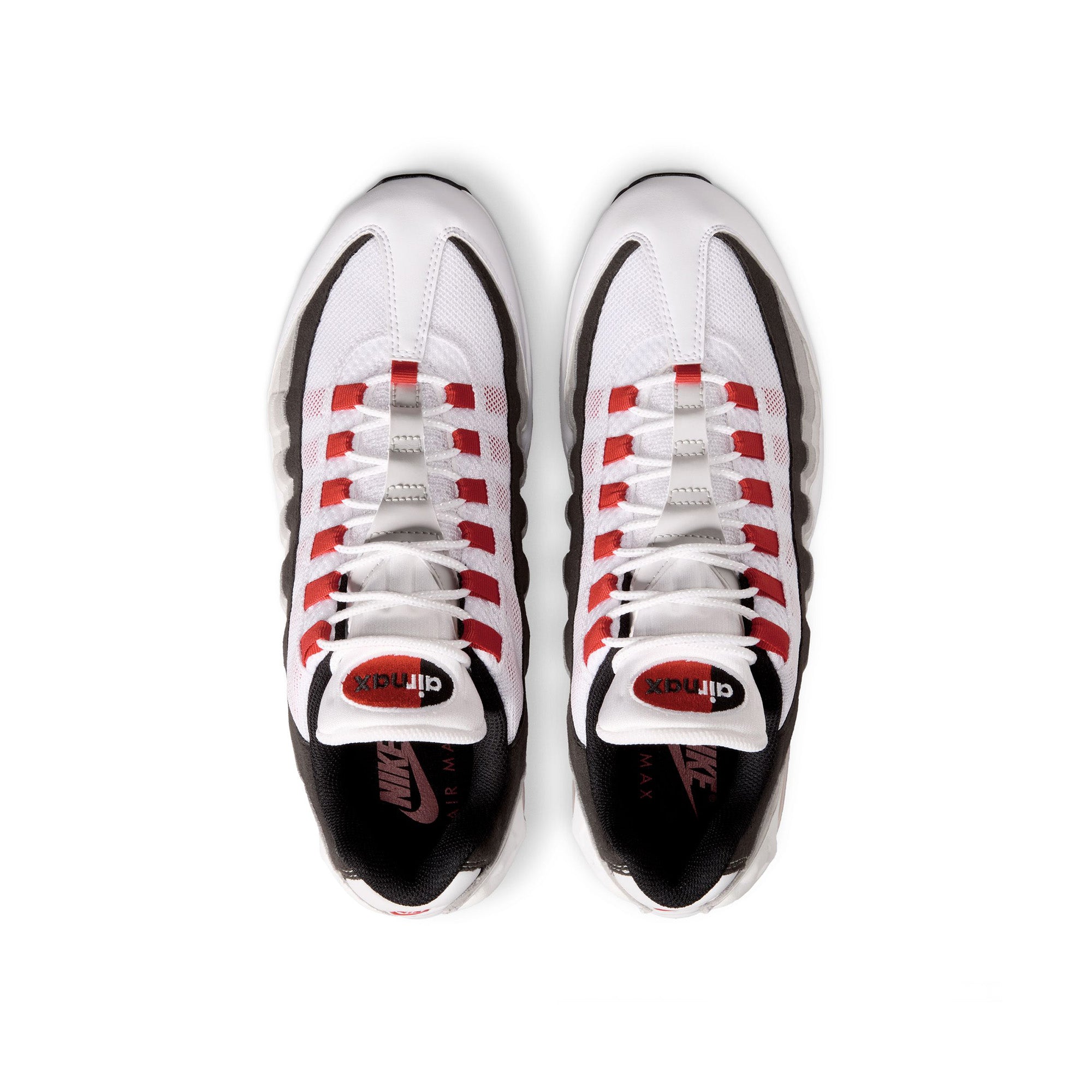 Nike Air Max 95 Big Bubble Premium 'White/Comet Red' - ROOTED
