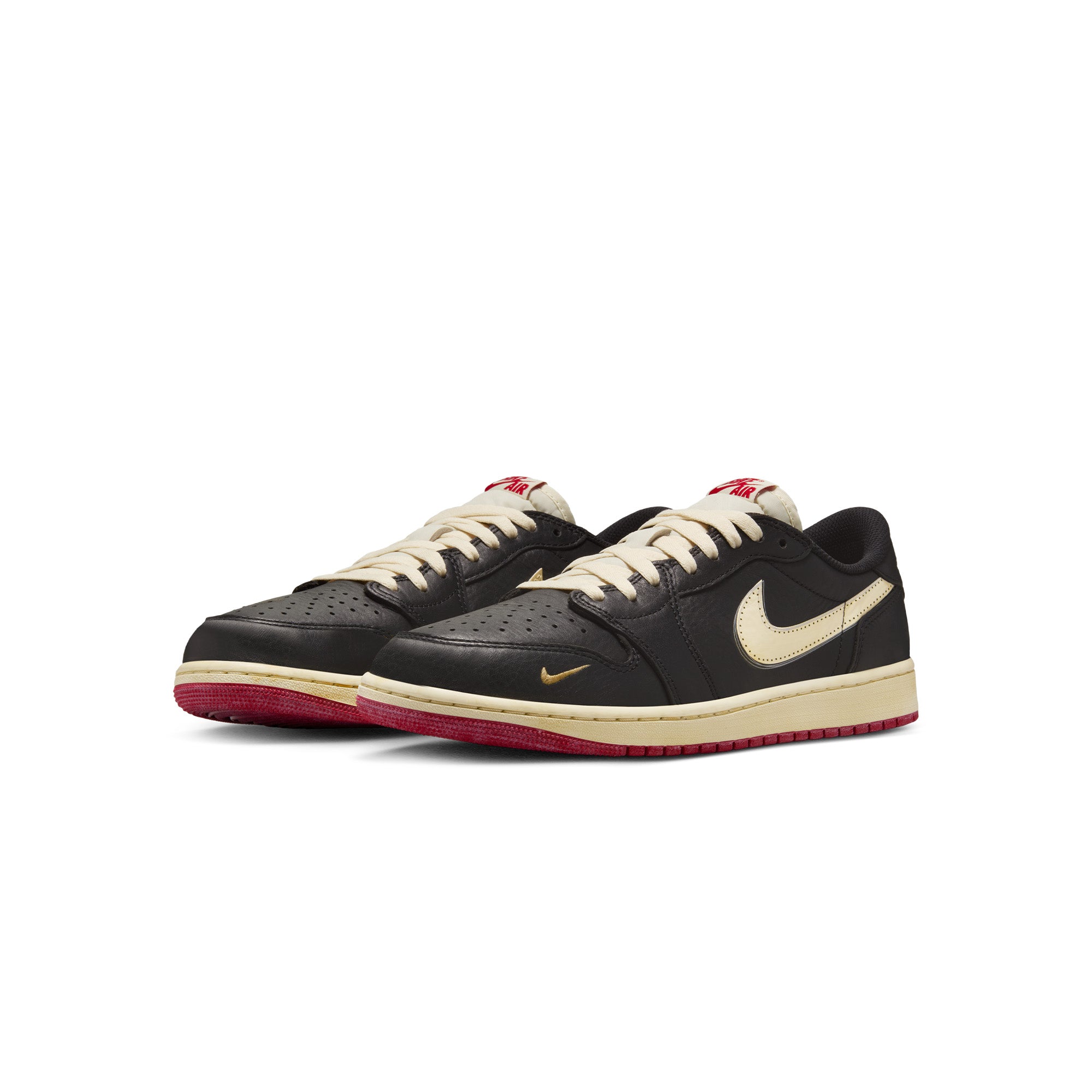 Air Jordan x Nigel Sylvester Mens 1 Low OG Shoes - ROOTED