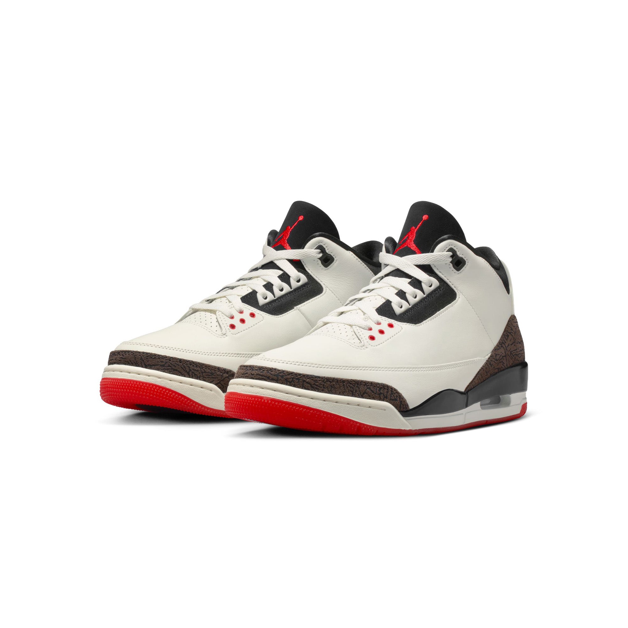 Air Jordan 3 Retro 'Sail/Black/University Red' - ROOTED