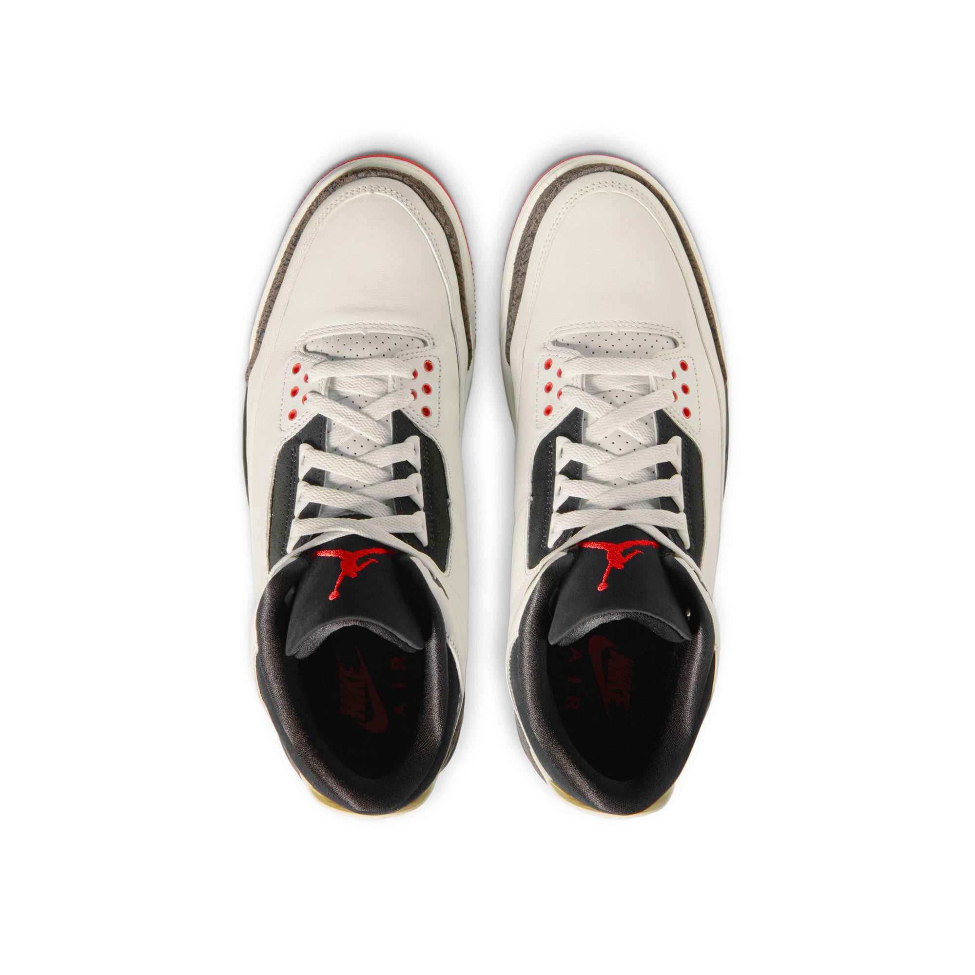 Air Jordan 3 Retro 'Sail/Black/University Red' - ROOTED