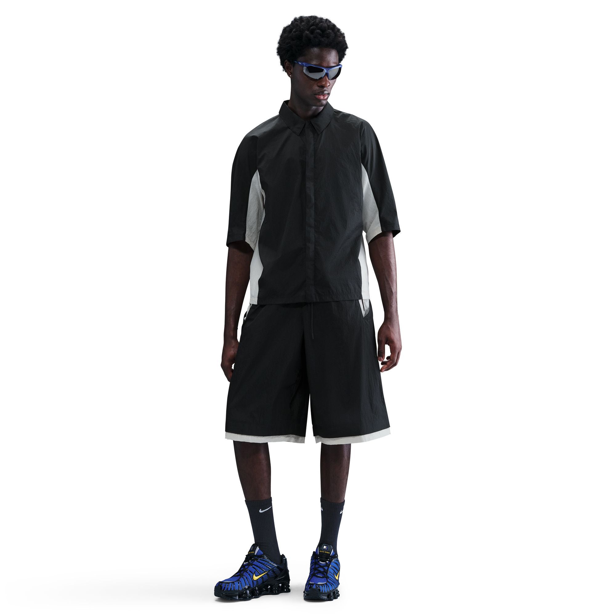 Nike Tech Woven Ergo Shorts 'Black/Light Bone' - ROOTED