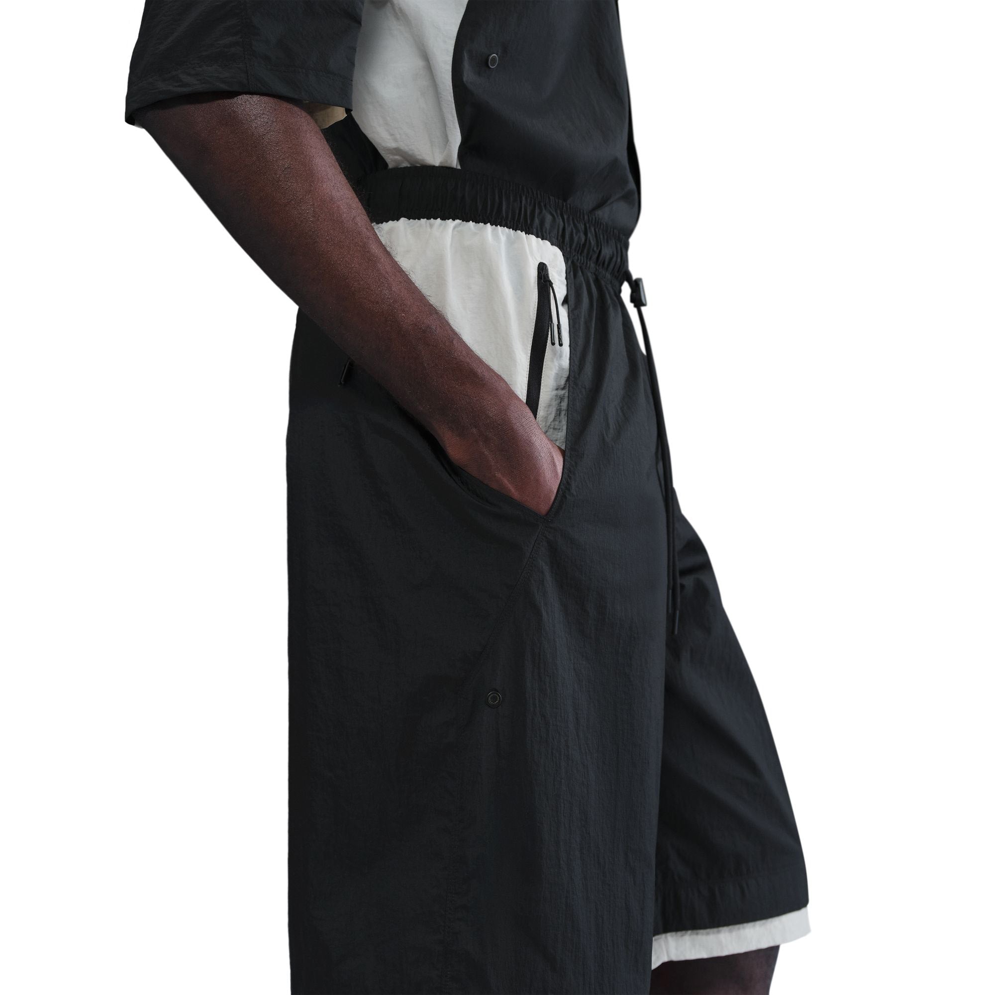 Nike Tech Woven Ergo Shorts 'Black/Light Bone' - ROOTED