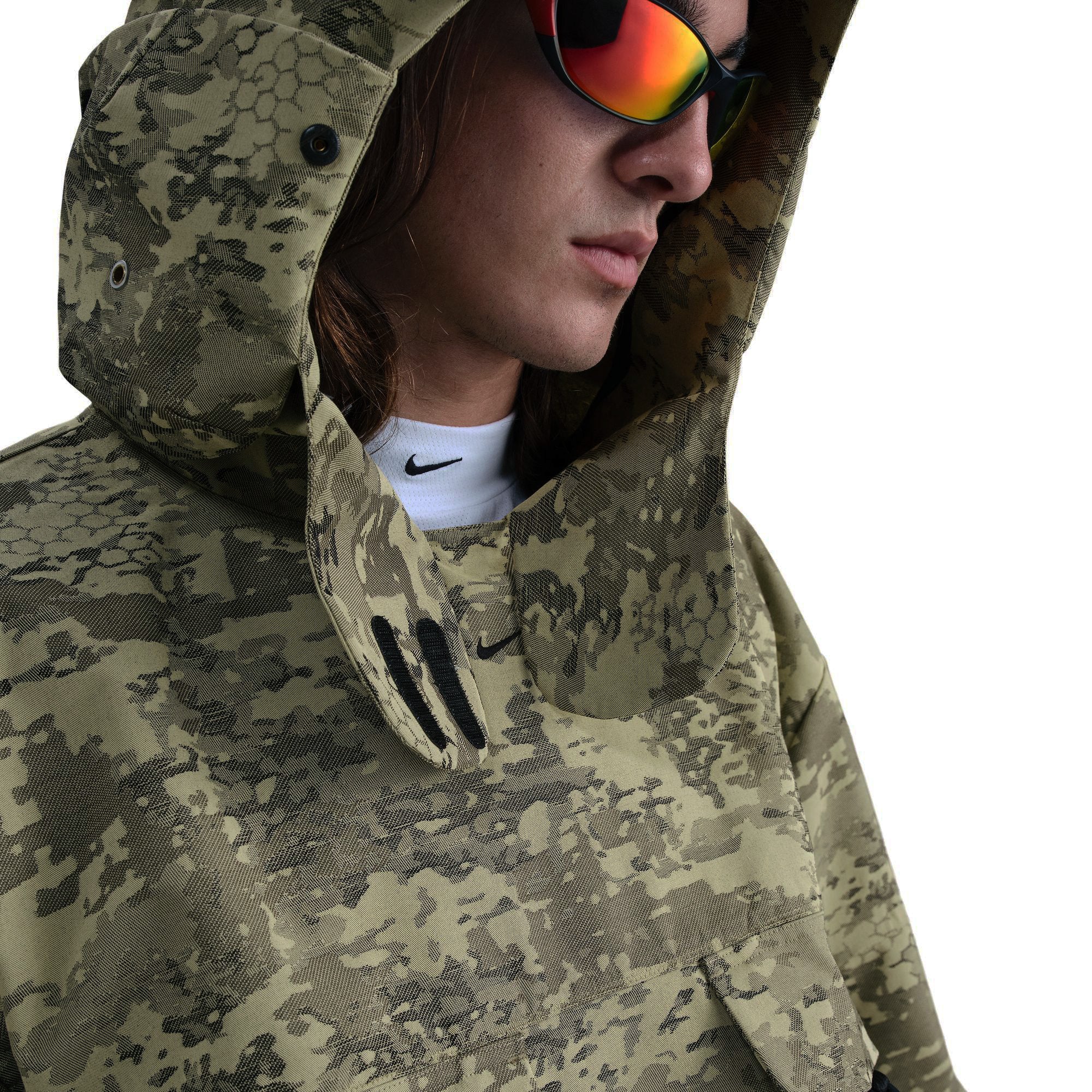 Nike Tech Street Vision Jacket 'Neutral Olive/Black'