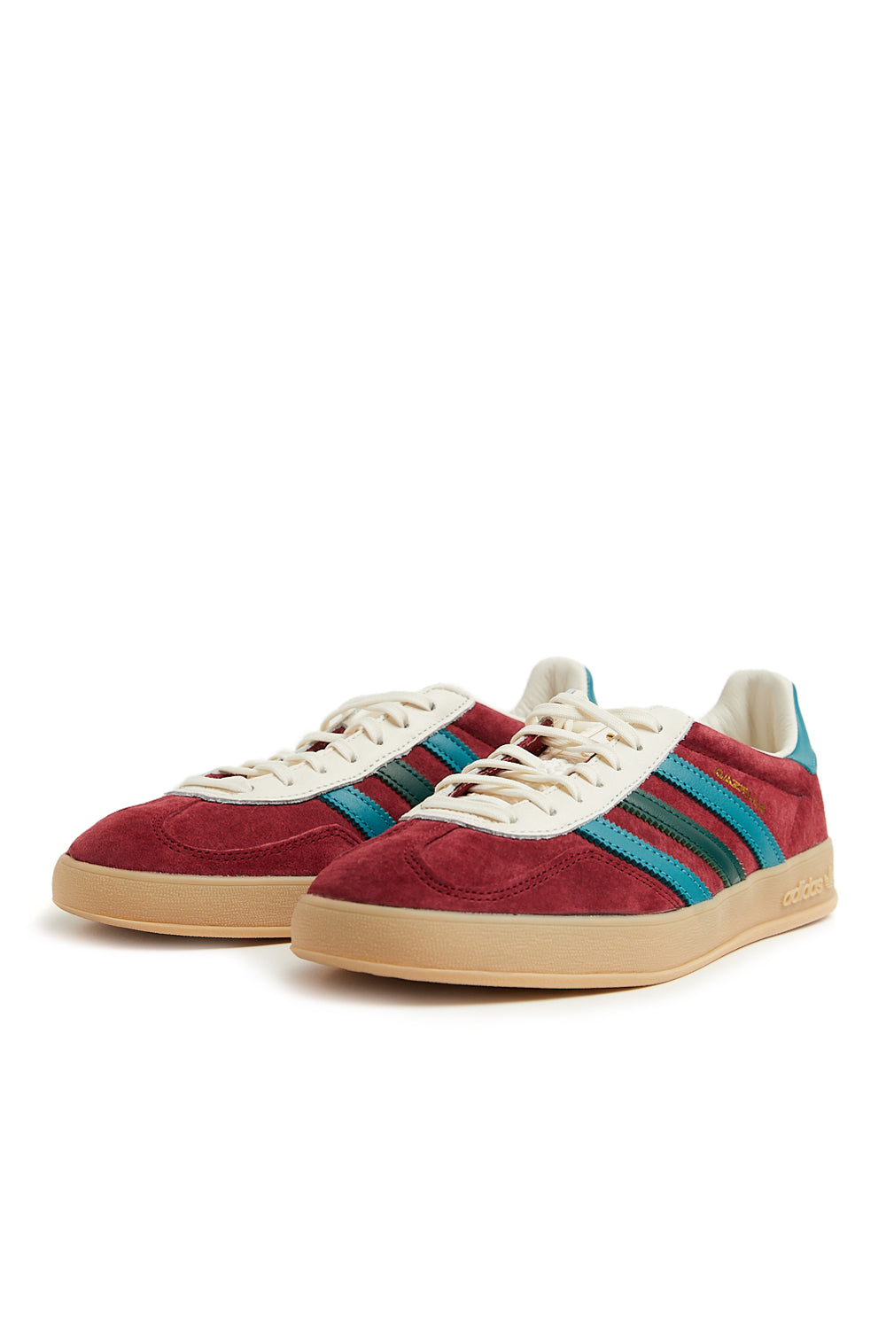 Adidas Gazelle Indoor 'Collegiate Burgundy/Artic Fusion/Green' - ROOTED