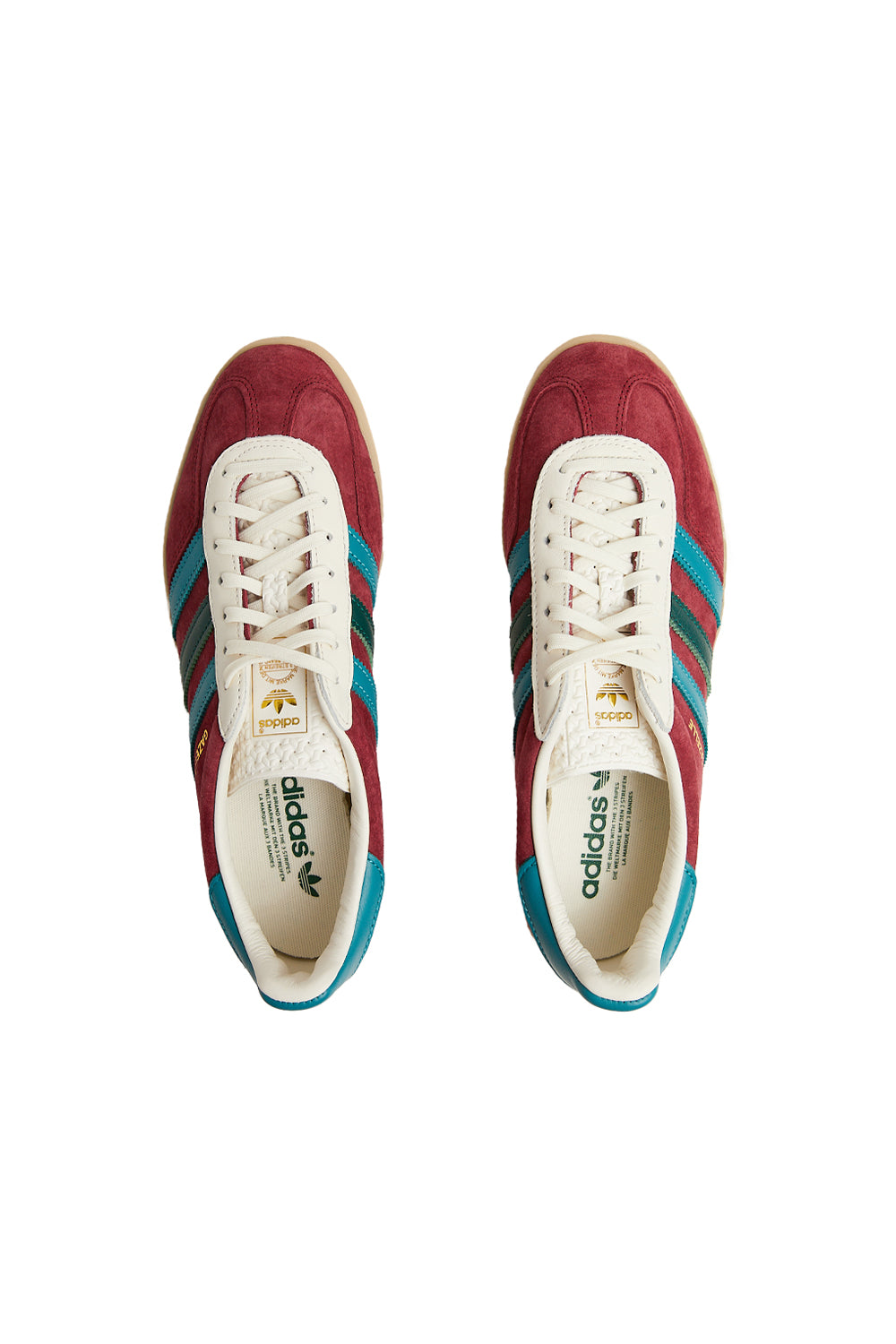 Adidas Gazelle Indoor 'Collegiate Burgundy/Artic Fusion/Green' - ROOTED