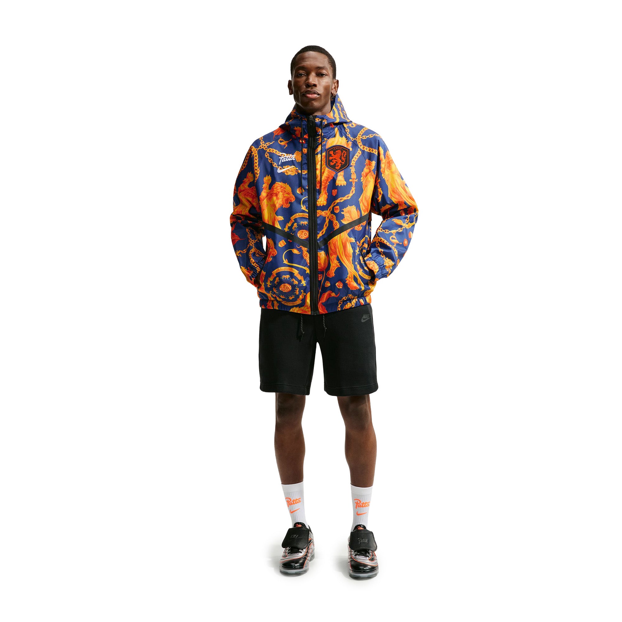 Nike x Patta Netherlands Anthem Jacket 'Deep Royal' - ROOTED