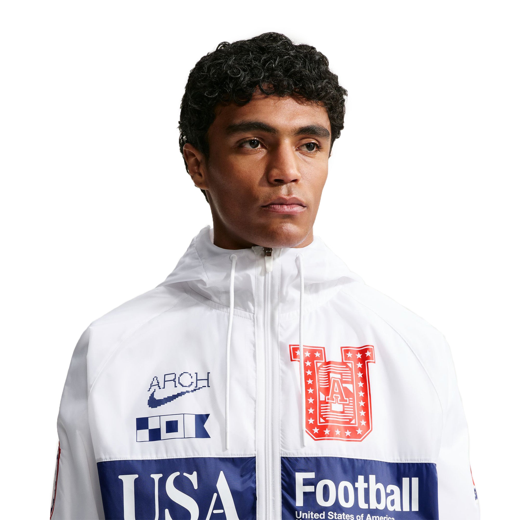 Nike x V.A.A. USA Anthem Jacket 'White' - ROOTED