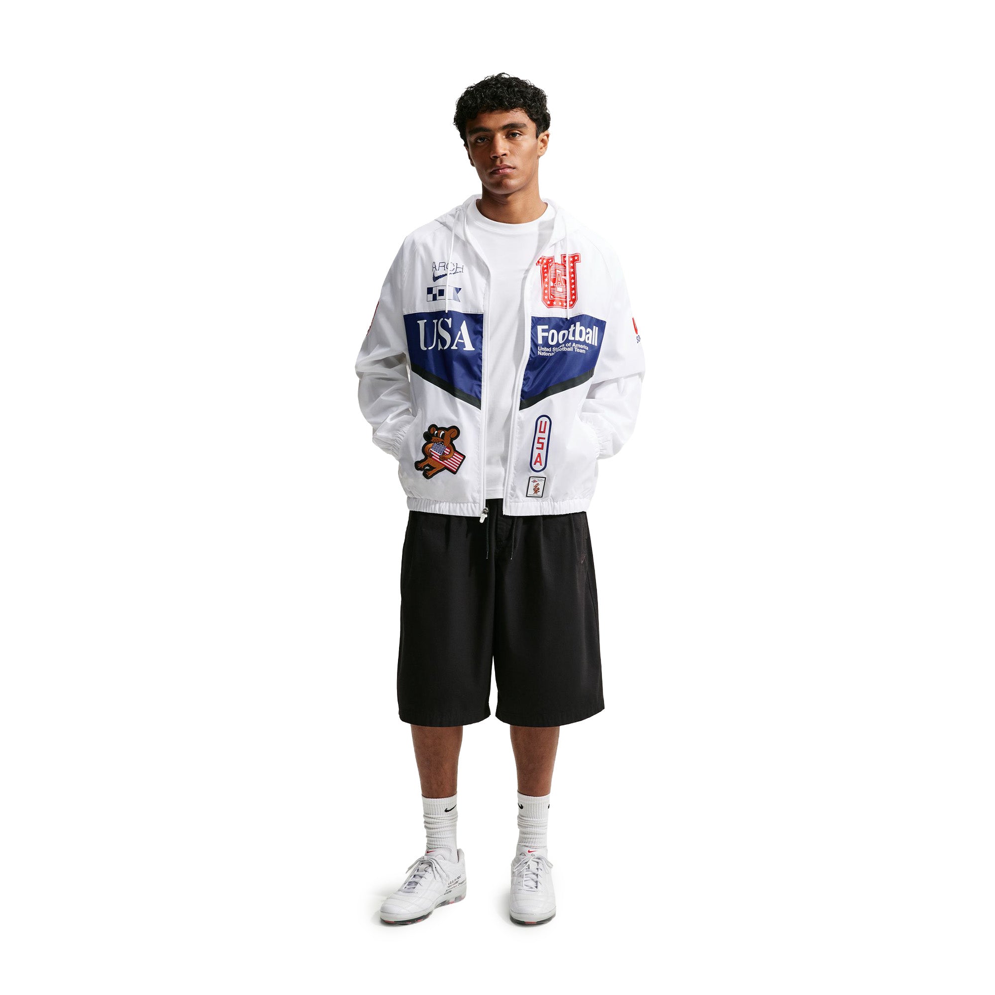 Nike x V.A.A. USA Anthem Jacket 'White' - ROOTED