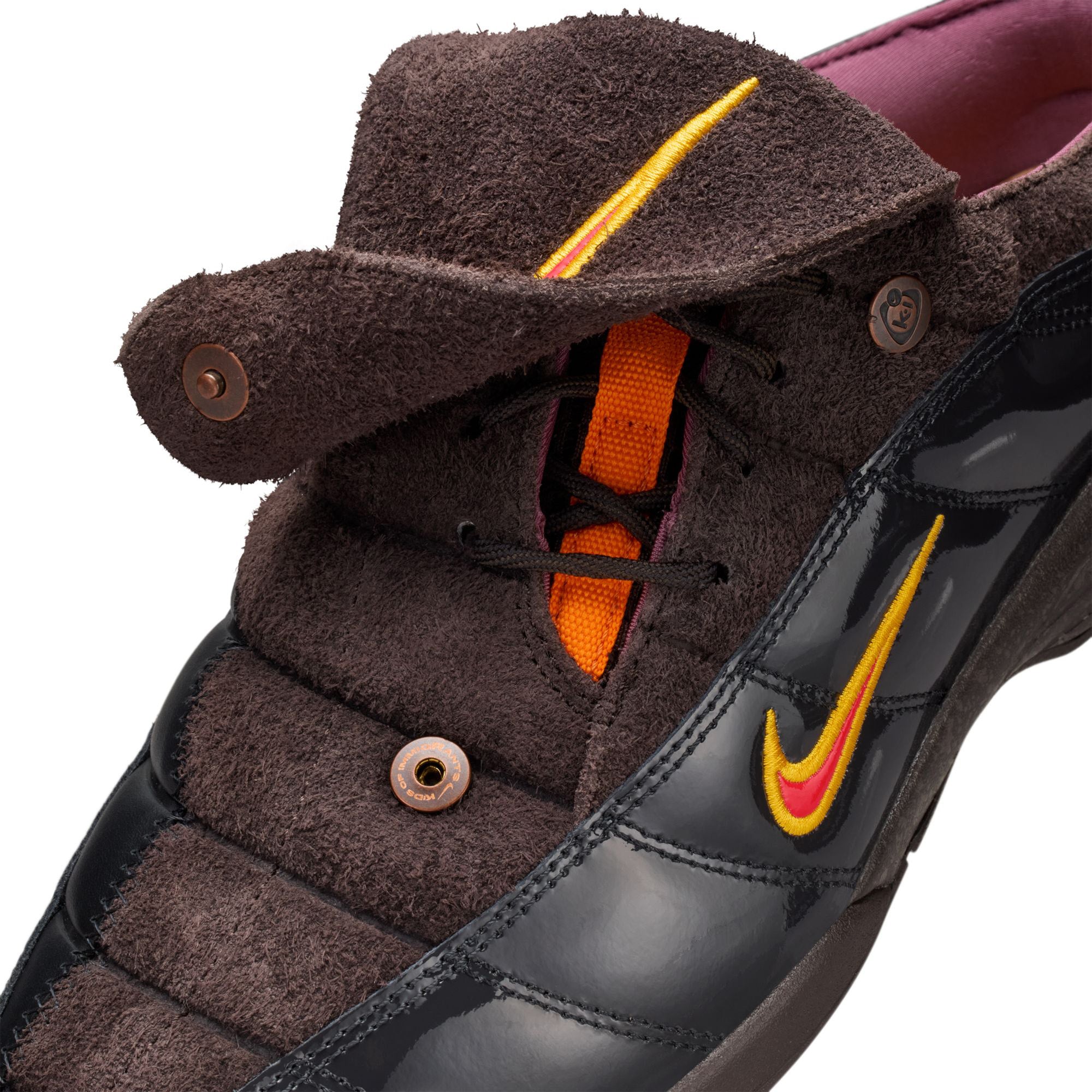 Nike x KOI T90 Mule 'Velvet Brown/University Gold' - ROOTED