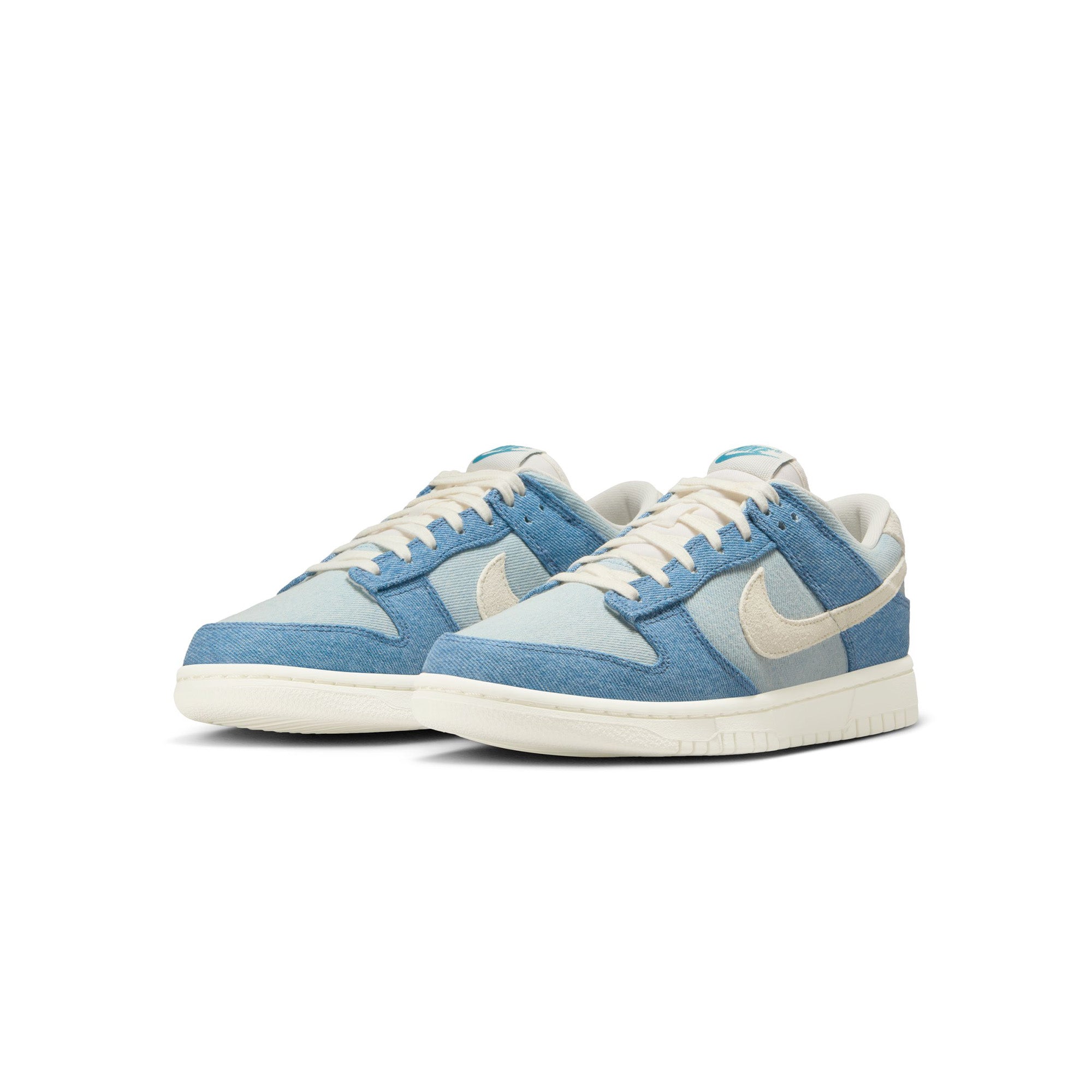 Womens Nike Dunk Low 'Smokey Blue/Pale Ivory/Denim' - ROOTED